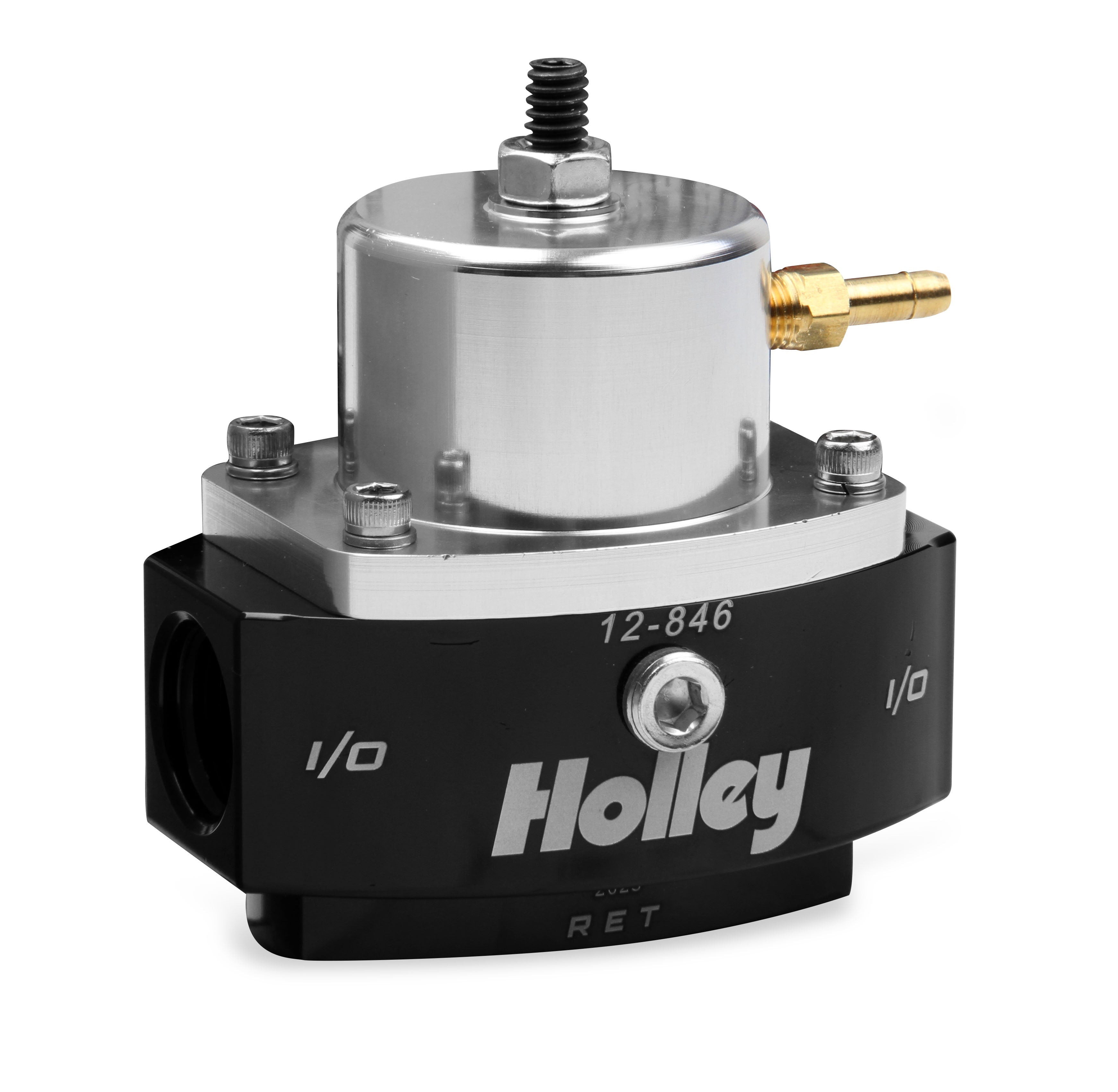 Holley 12-846 HP EFI Billet Fuel Pressure Regulator Holley 12-846