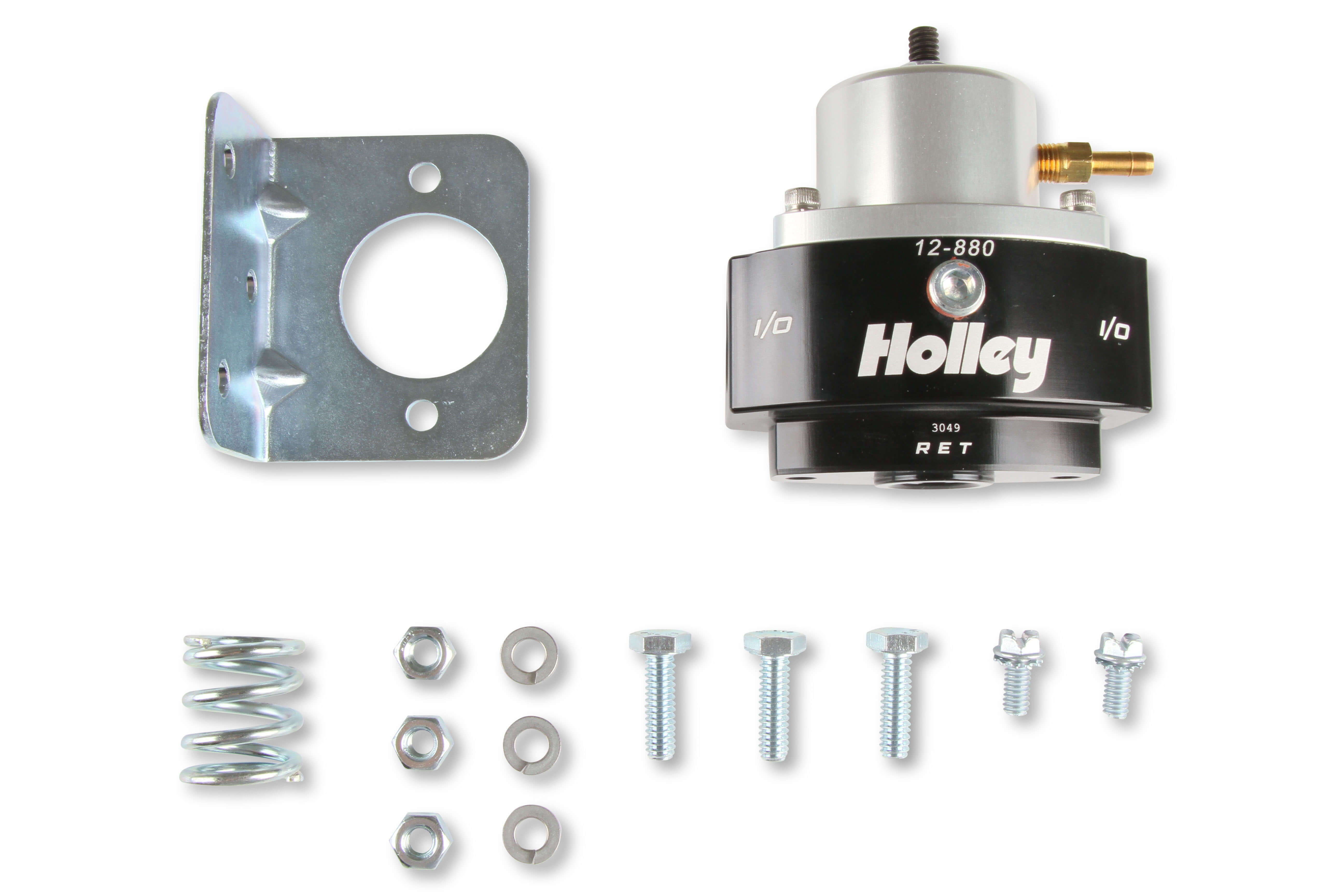 Holley 12-880 Billet Bypass Regulator 4-65 psi Holley 12-880