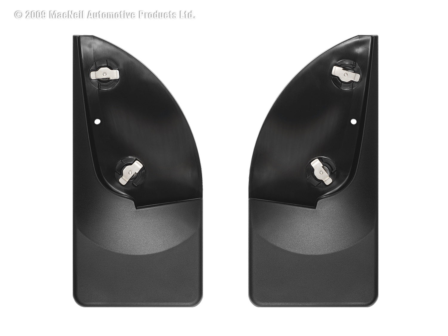 Weathertech 120001 MudFlap No-Drill DigitalFit®; Black; Weathertech 120001