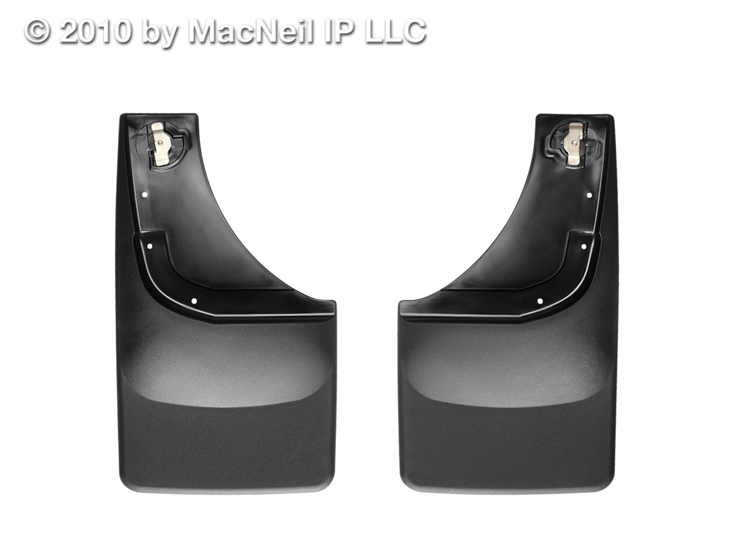 Weathertech 120002 MudFlap No-Drill DigitalFit®; Black; Weathertech 120002