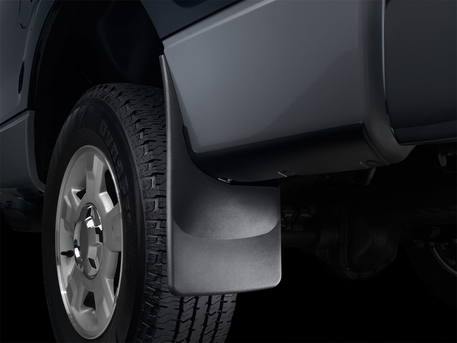 Weathertech 120067 MudFlap No-Drill DigitalFit®; Black; Weathertech 120067