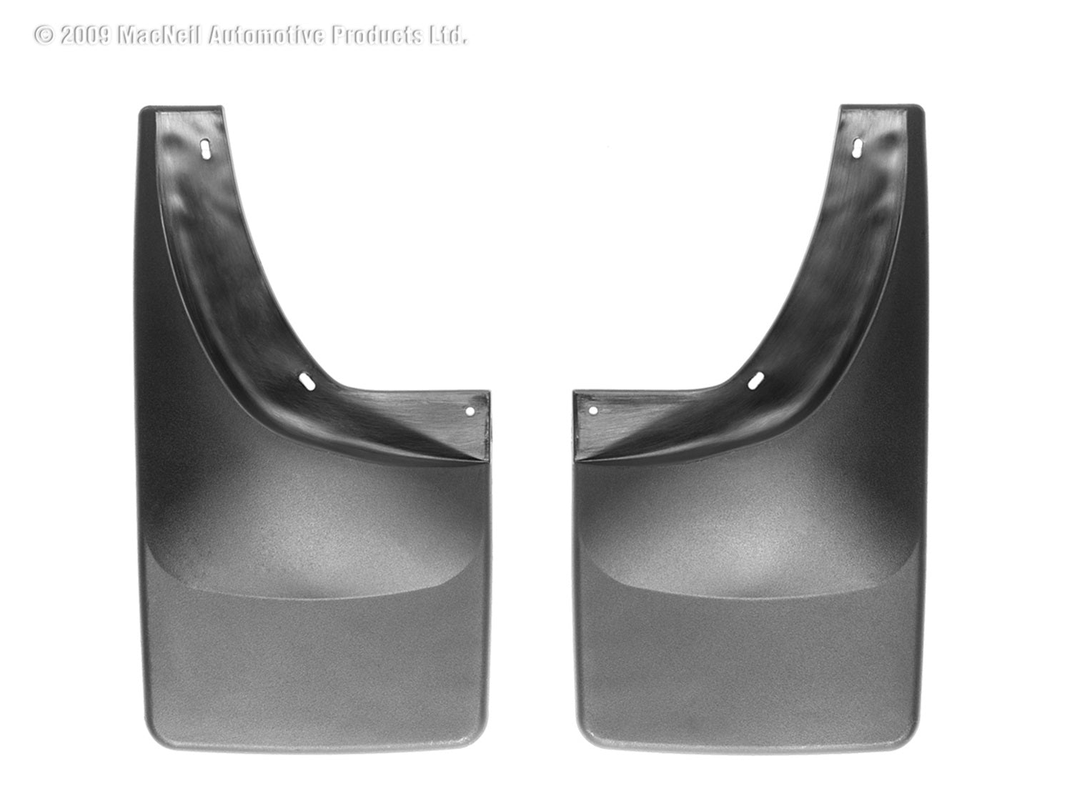 Weathertech 120007 MudFlap No-Drill DigitalFit®; Black; Weathertech 120007