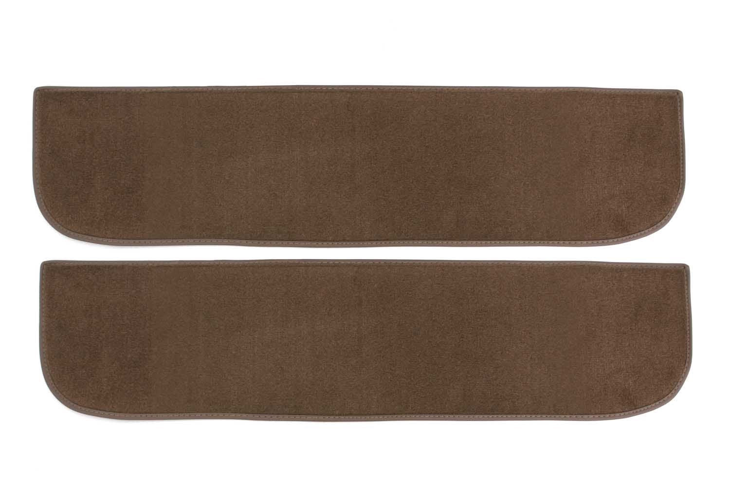 Nifty 120008 Pro-Line™ Lower Door Panel Carpet; Coffee; 2 pc.; Front; Nifty 120008