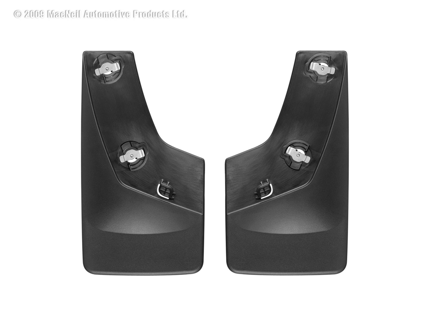 Weathertech 120010 MudFlap No-Drill DigitalFit®; Black; Weathertech 120010