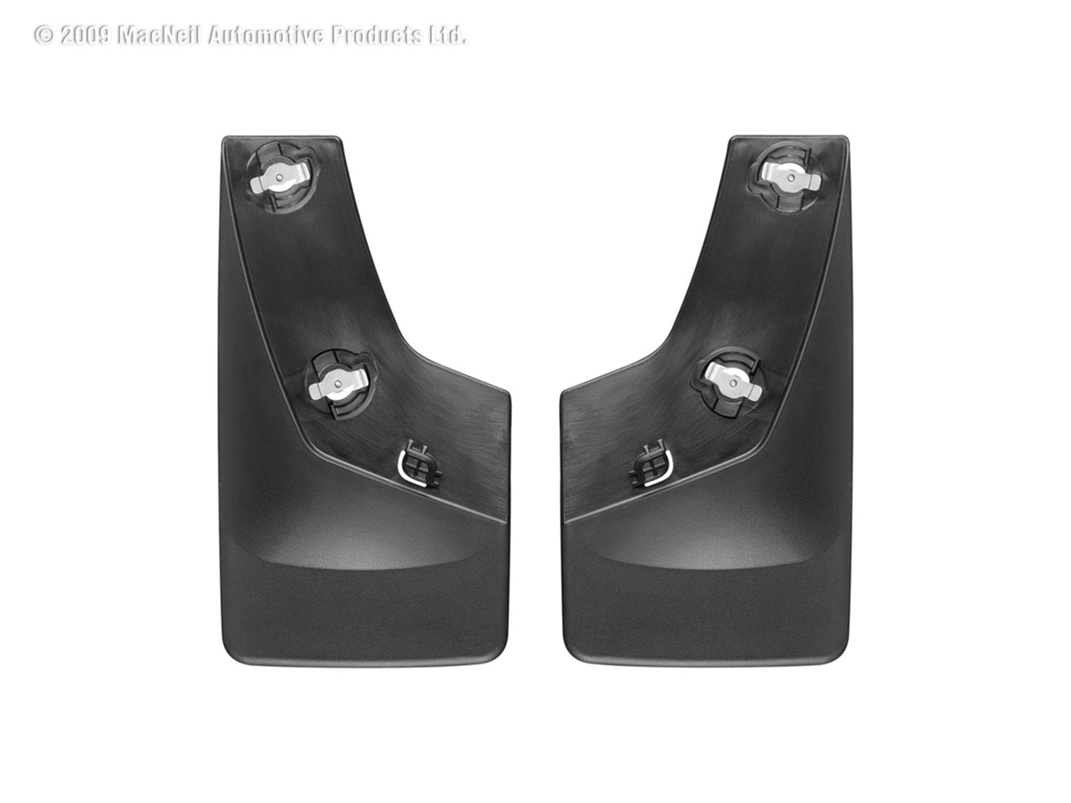 Weathertech 120011 MudFlap No-Drill DigitalFit®; Black; Weathertech 120011