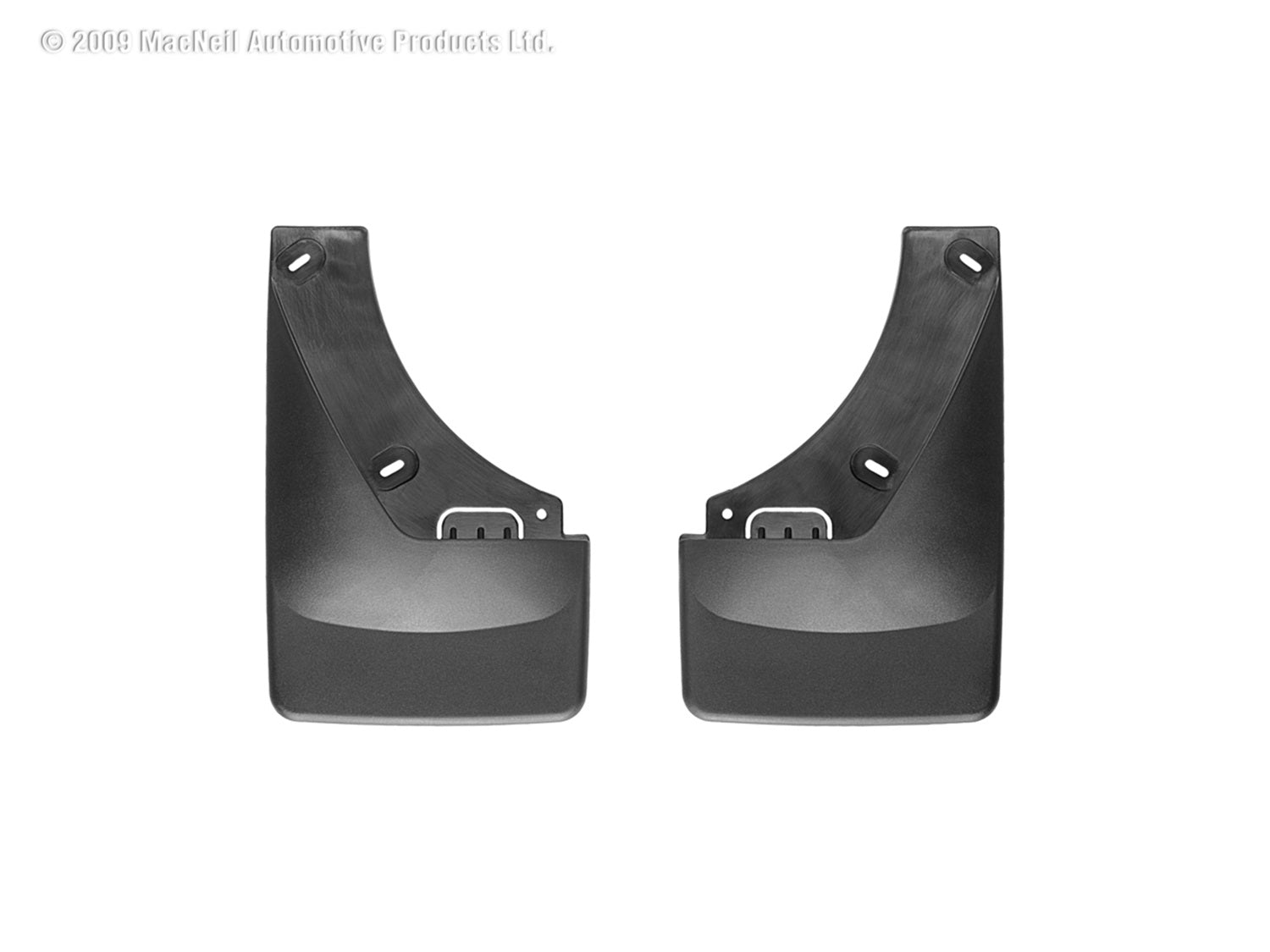 Weathertech 120012 MudFlap No-Drill DigitalFit®; Black; Weathertech 120012
