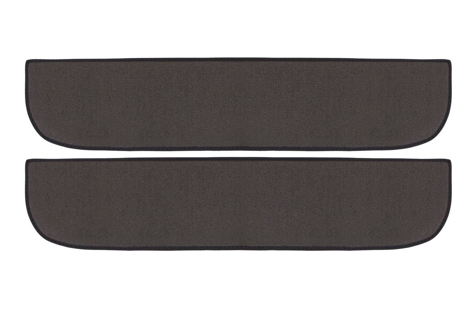 Nifty 120013 Pro-Line™ Lower Door Panel Carpet; Charcoal; 2 pc.; Front; Nifty 120013