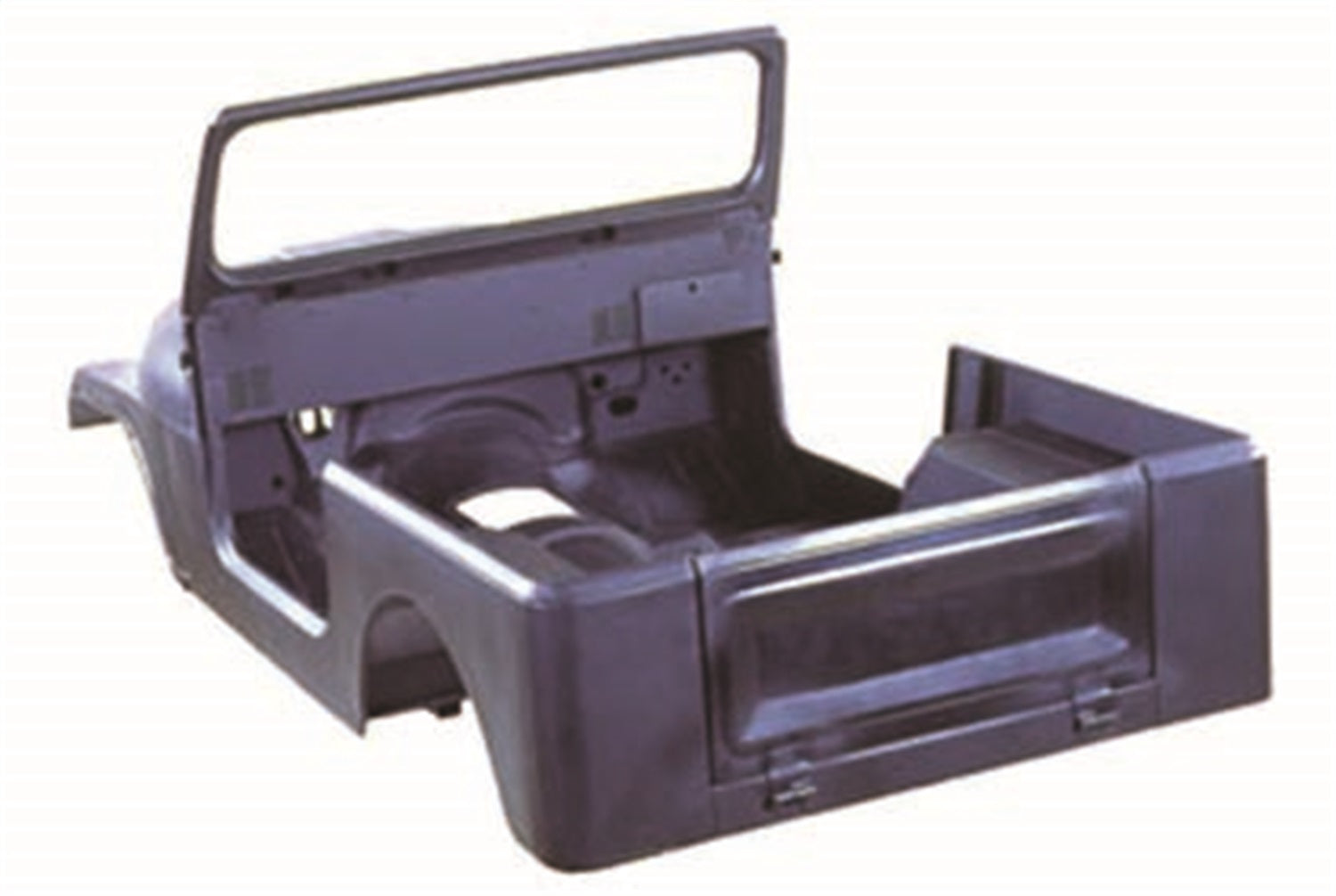 Omix 12001.17 Steel Body Kit; Incl. Body Tub/Hood/Fenders/Windshield Frame/Tailgate; Omix 12001.17