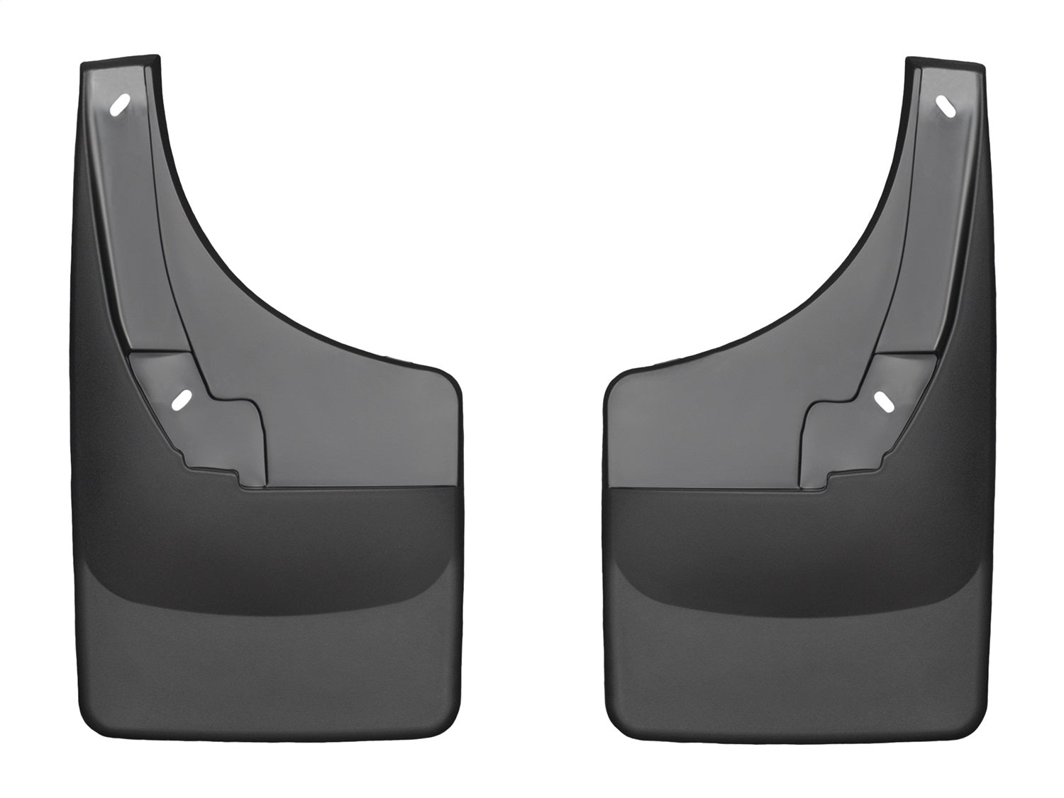 Weathertech 120024 MudFlap No-Drill DigitalFit®; Black; Weathertech 120024