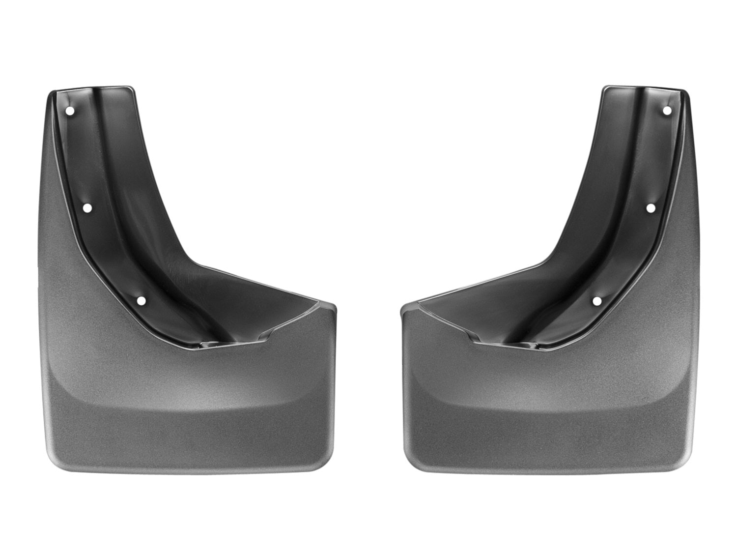 Weathertech 120039 MudFlap No-Drill DigitalFit®; Black; Weathertech 120039