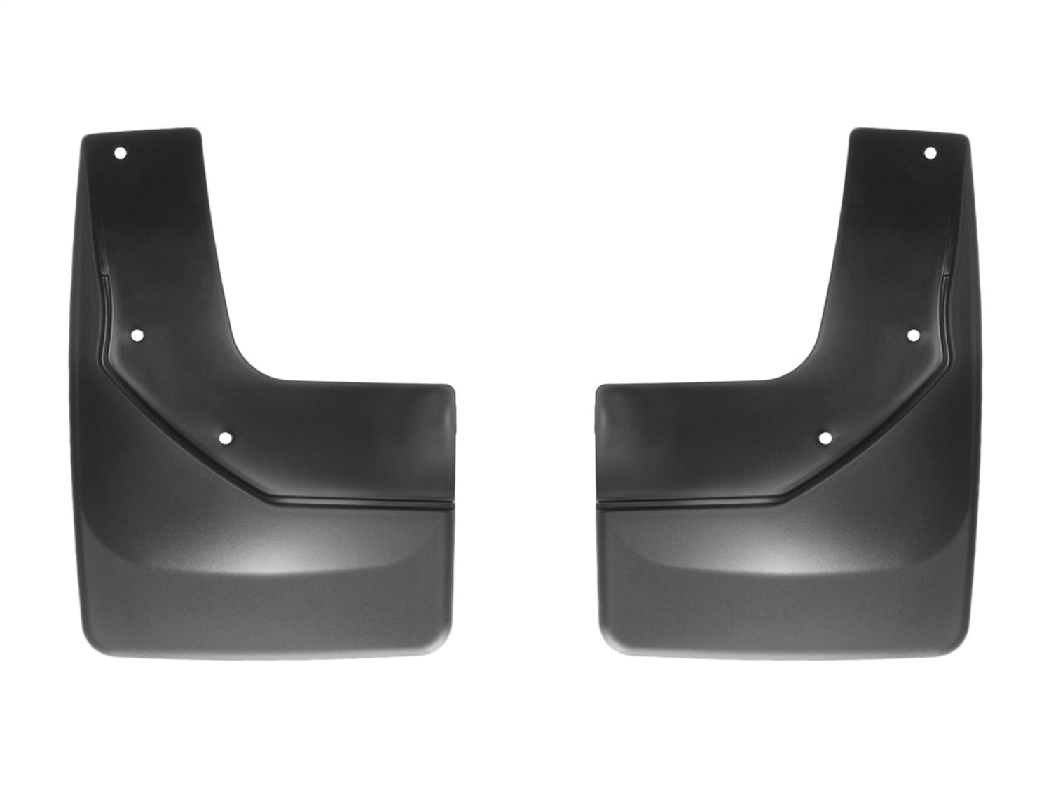 Weathertech 120040 MudFlap No-Drill DigitalFit®; Black; Weathertech 120040