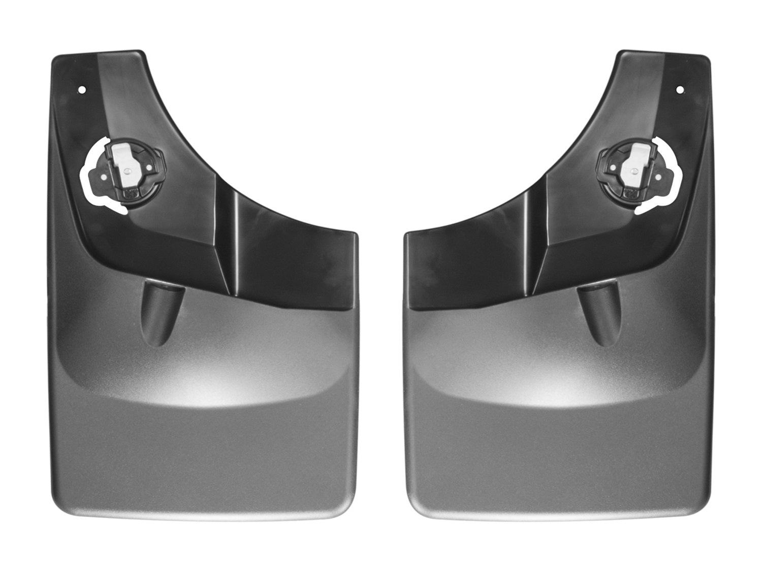 Weathertech 120044 MudFlap No-Drill DigitalFit®; Black; Weathertech 120044