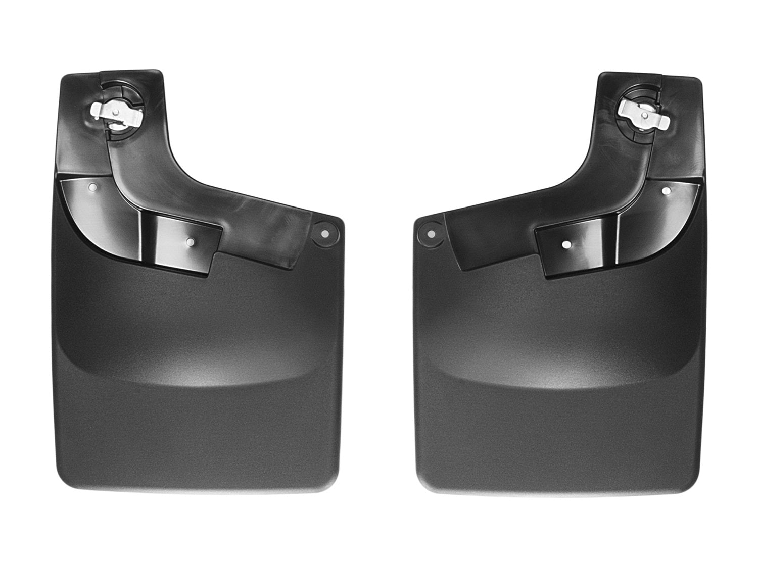 Weathertech 120052 MudFlap No-Drill DigitalFit®; Black; Weathertech 120052