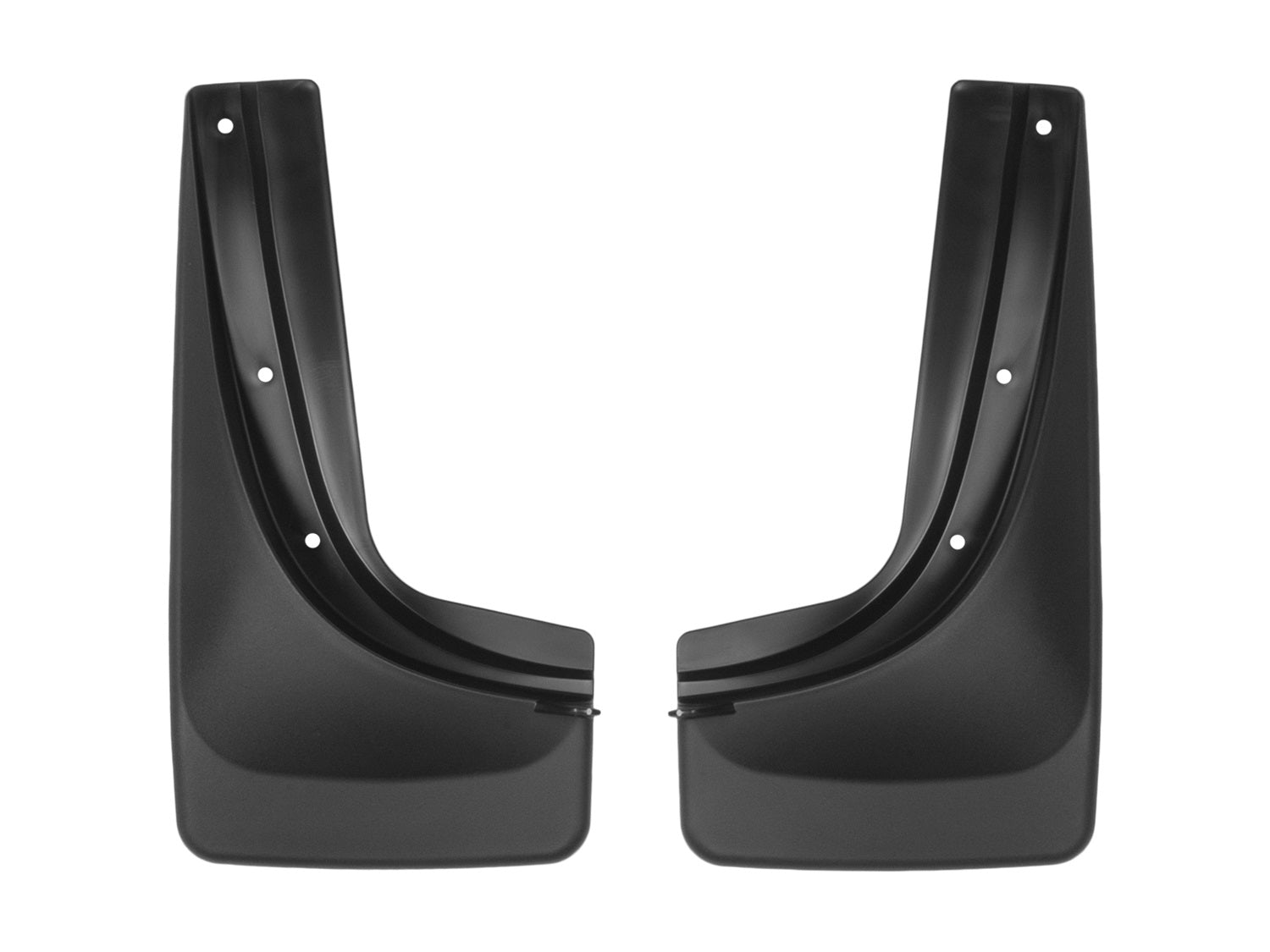 Weathertech 120054 MudFlap No-Drill DigitalFit®; Black; Weathertech 120054