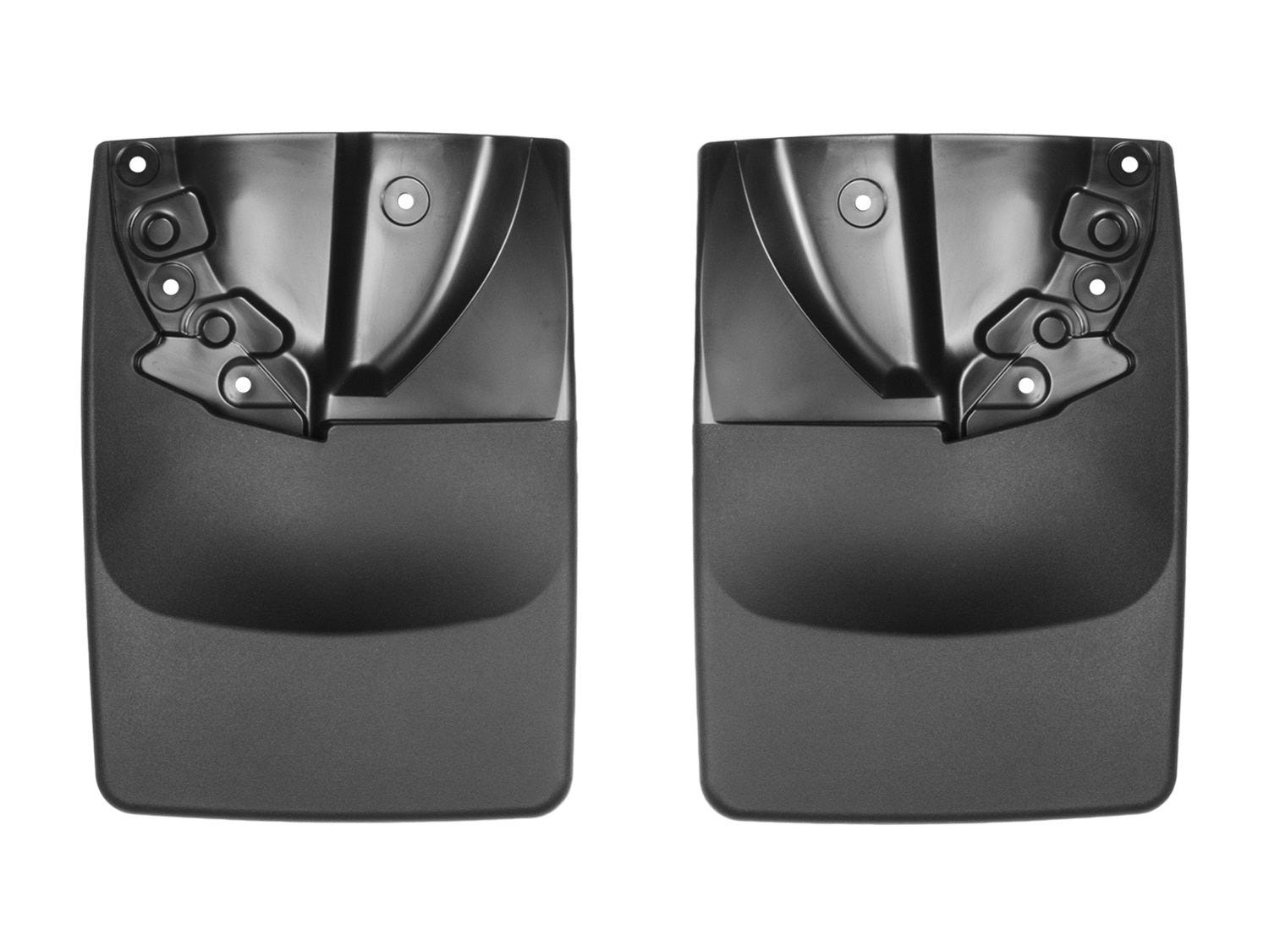 Weathertech 120056 MudFlap No-Drill DigitalFit®; Black; Weathertech 120056