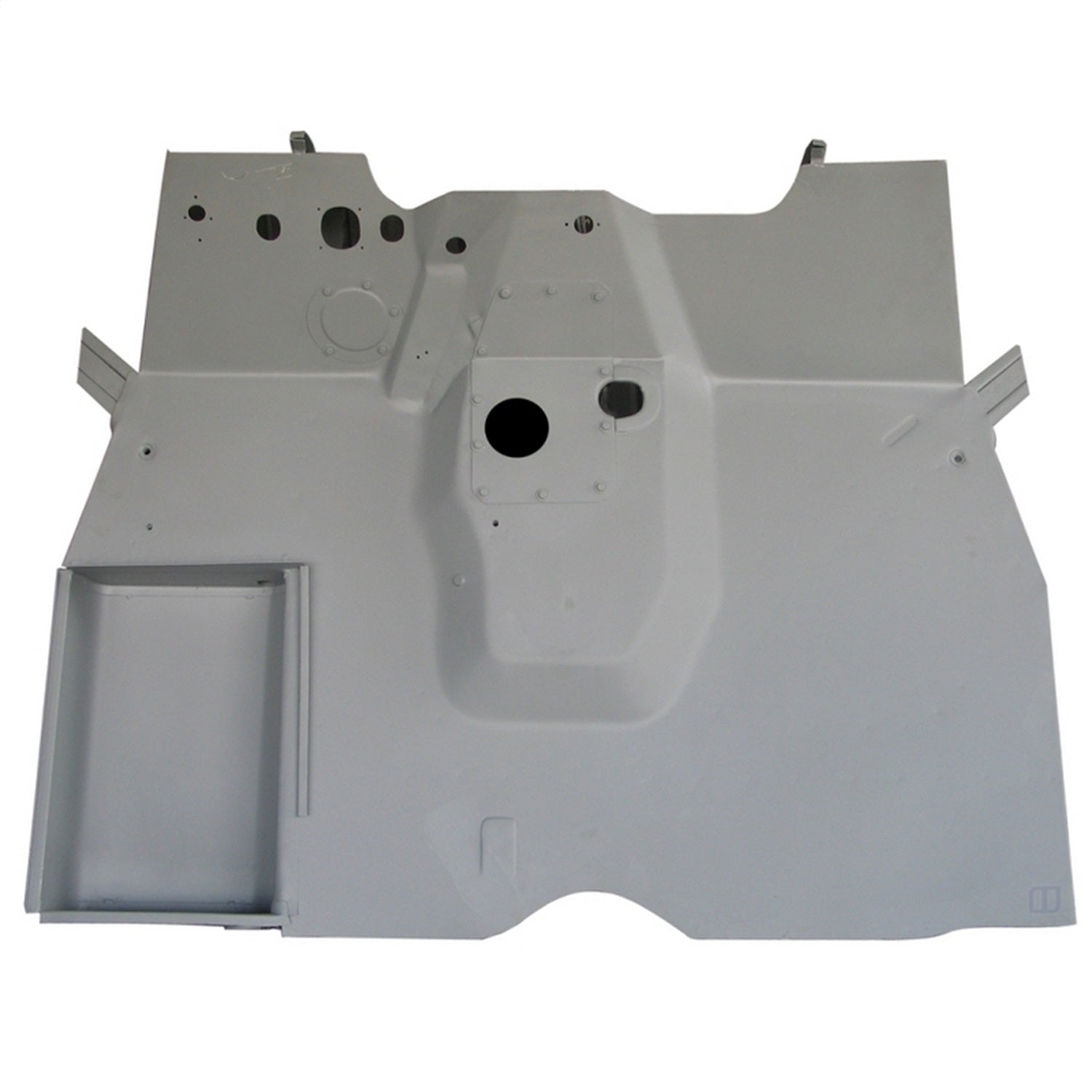 Omix 12007.01 Floor Panel; Front; 18 Gauge Steel; Omix 12007.01