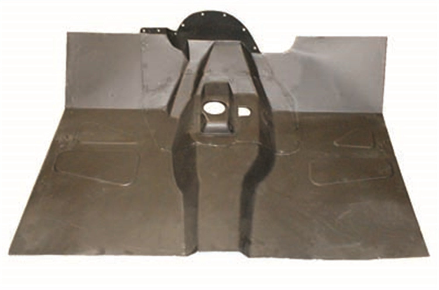 Omix 12007.04 Floor Panel; Front; Steel; w/Rear Gas Fill Neck; Omix 12007.04