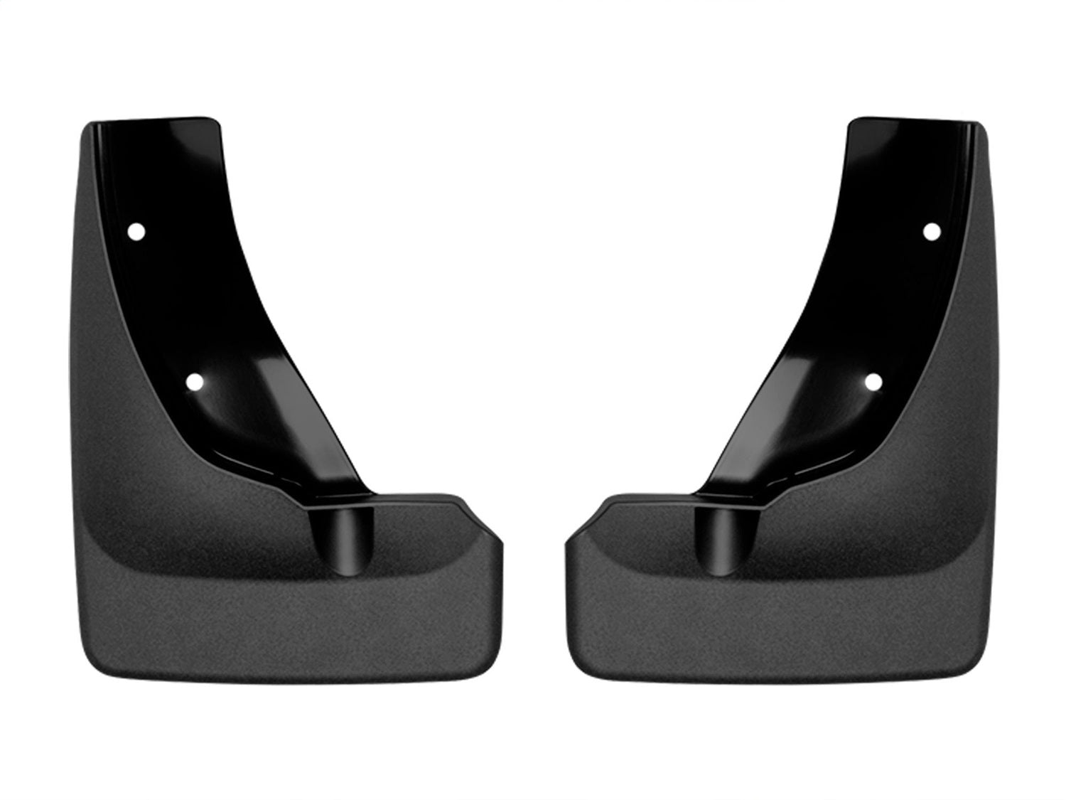 Weathertech 120136 MudFlap No-Drill DigitalFit®; Black; Weathertech 120136