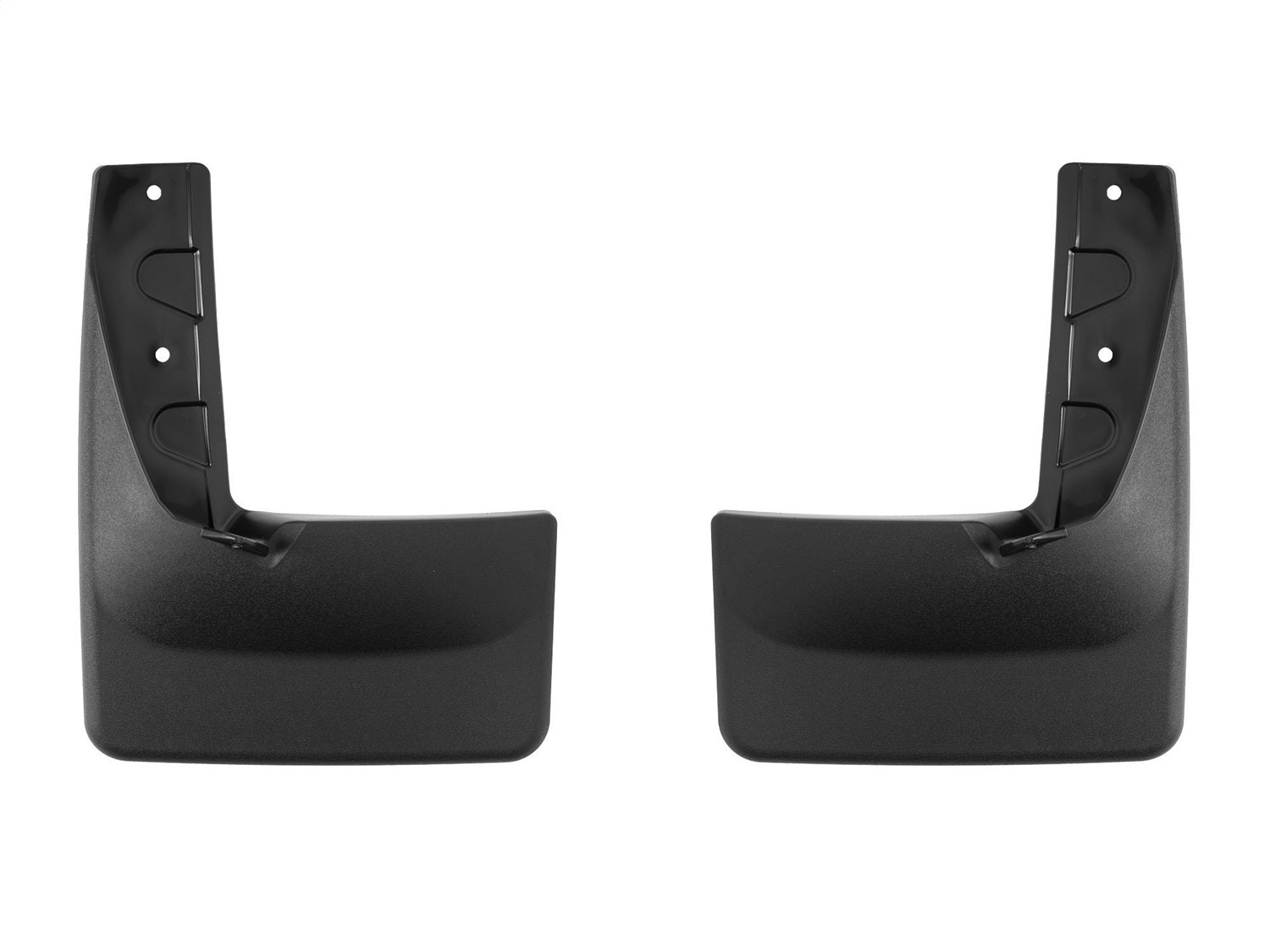 Weathertech 120154 MudFlap No-Drill DigitalFit®; Black; Weathertech 120154
