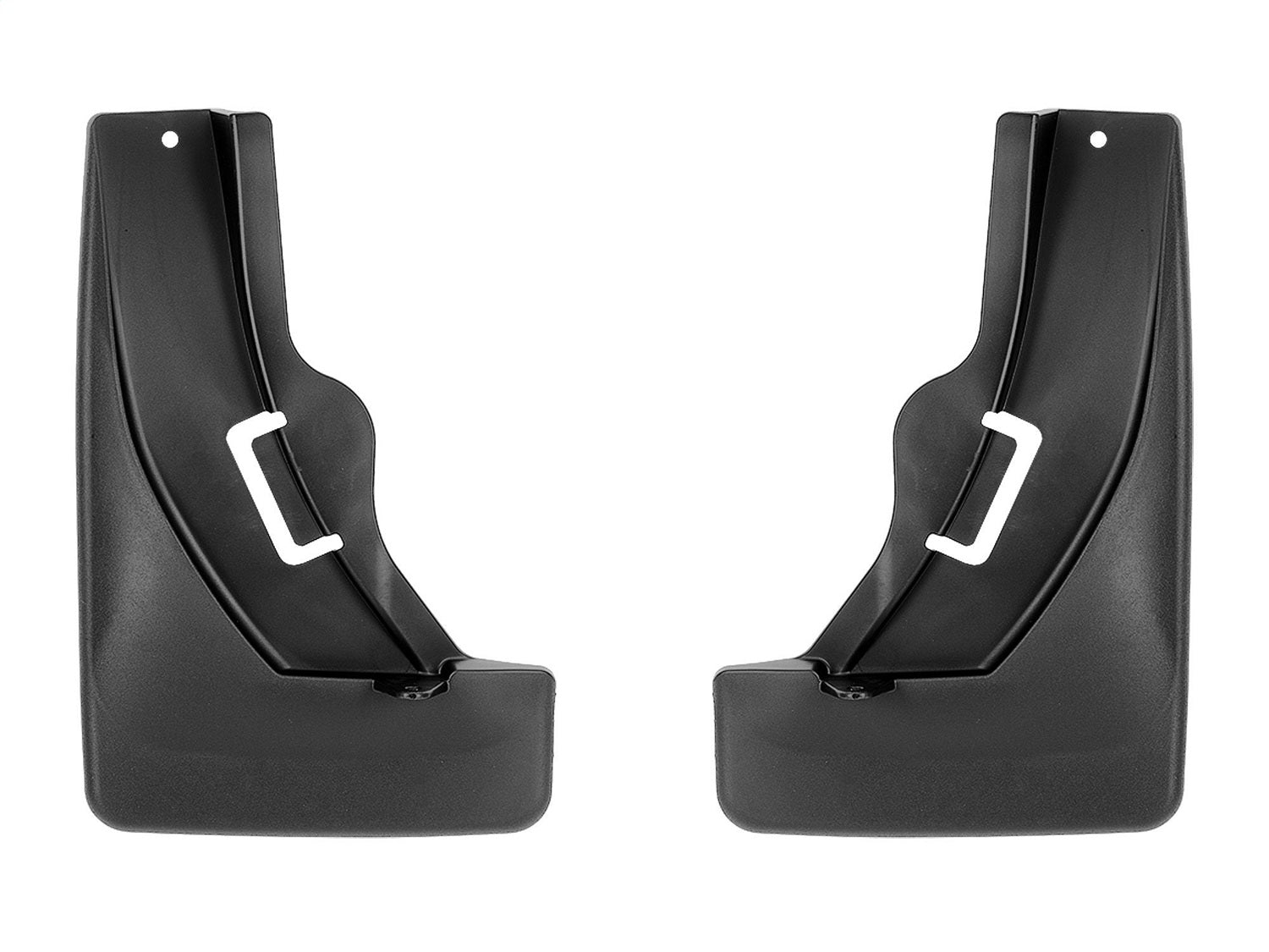 Weathertech 120158 MudFlap No-Drill DigitalFit®; Black; Weathertech 120158