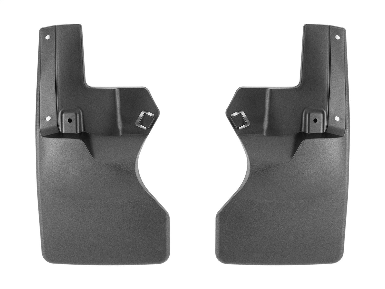 Weathertech 120172 MudFlap No-Drill DigitalFit®; Black; Weathertech 120172