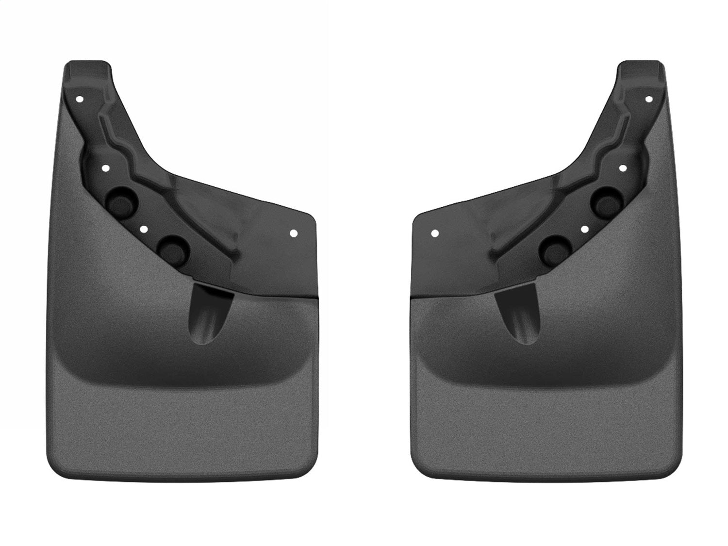 Weathertech 120184 MudFlap No-Drill DigitalFit®; Black; Weathertech 120184