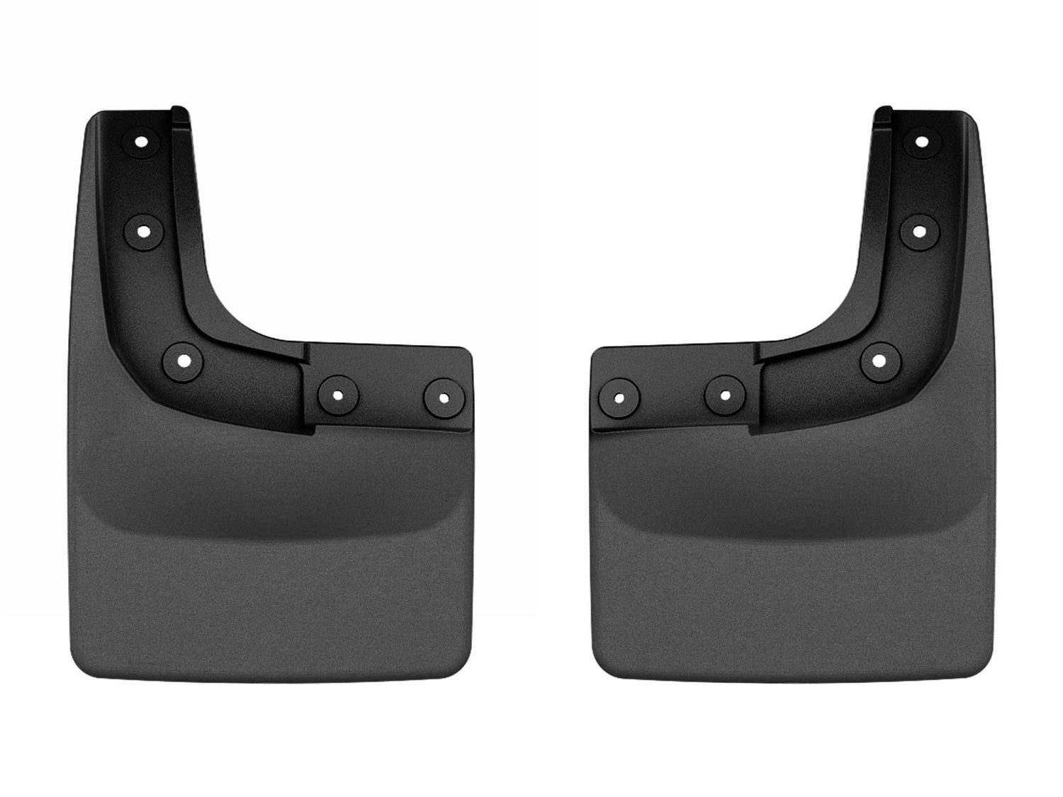 Weathertech 120186 MudFlap No-Drill DigitalFit®; Black; Weathertech 120186