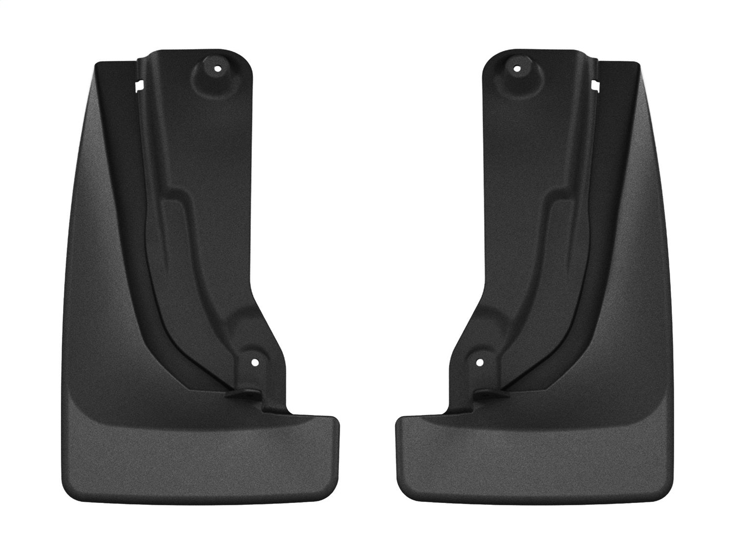 Weathertech 120201 MudFlap No-Drill DigitalFit®; Black; Weathertech 120201