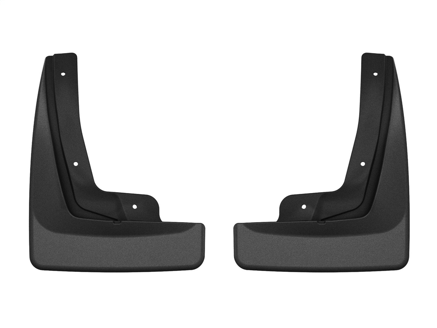 Weathertech 120202 MudFlap No-Drill DigitalFit®; Black; Weathertech 120202