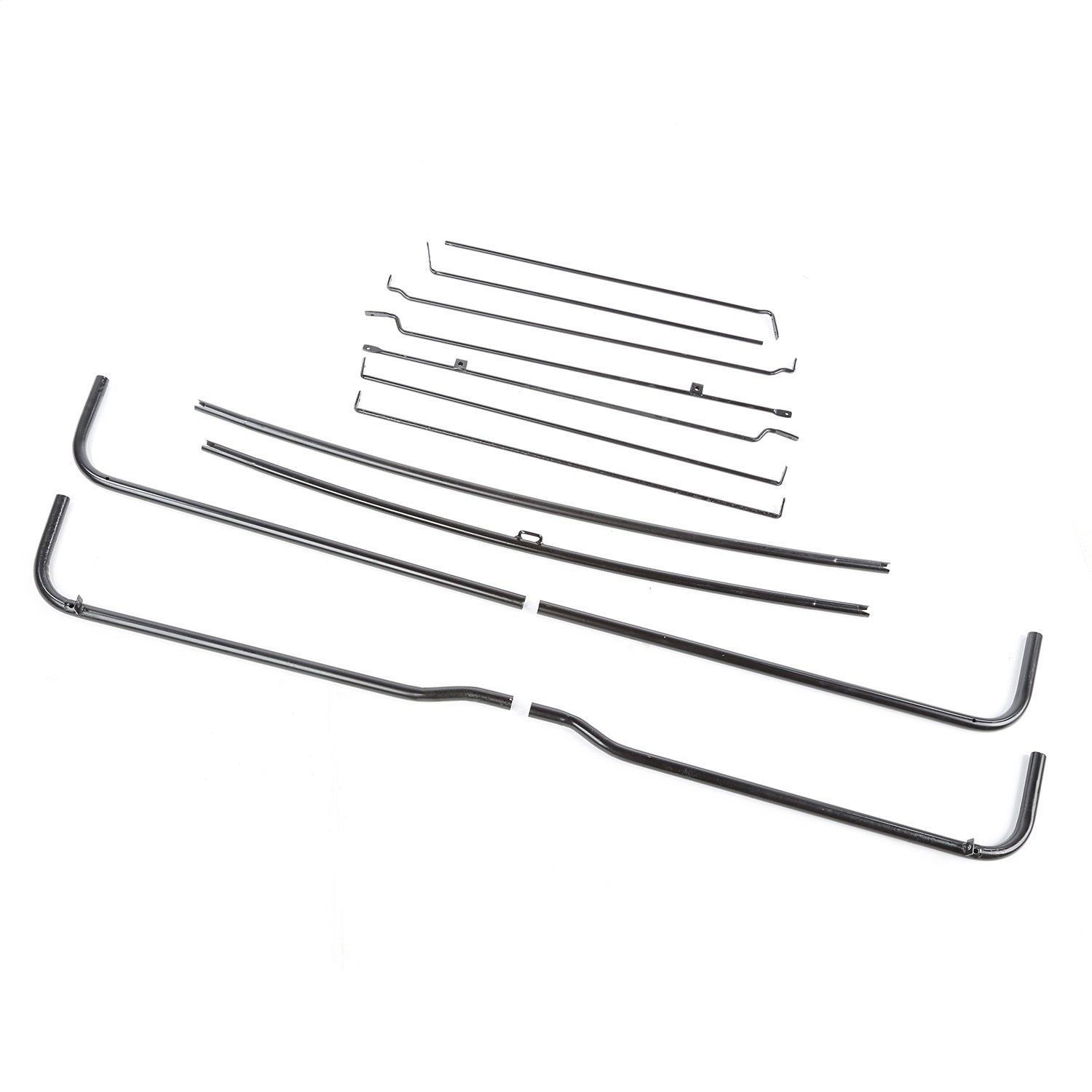 Omix 12022.09 Top Bow Assembly; Incl. Steel Tube Bows; Mounting Brackets; Omix 12022.09