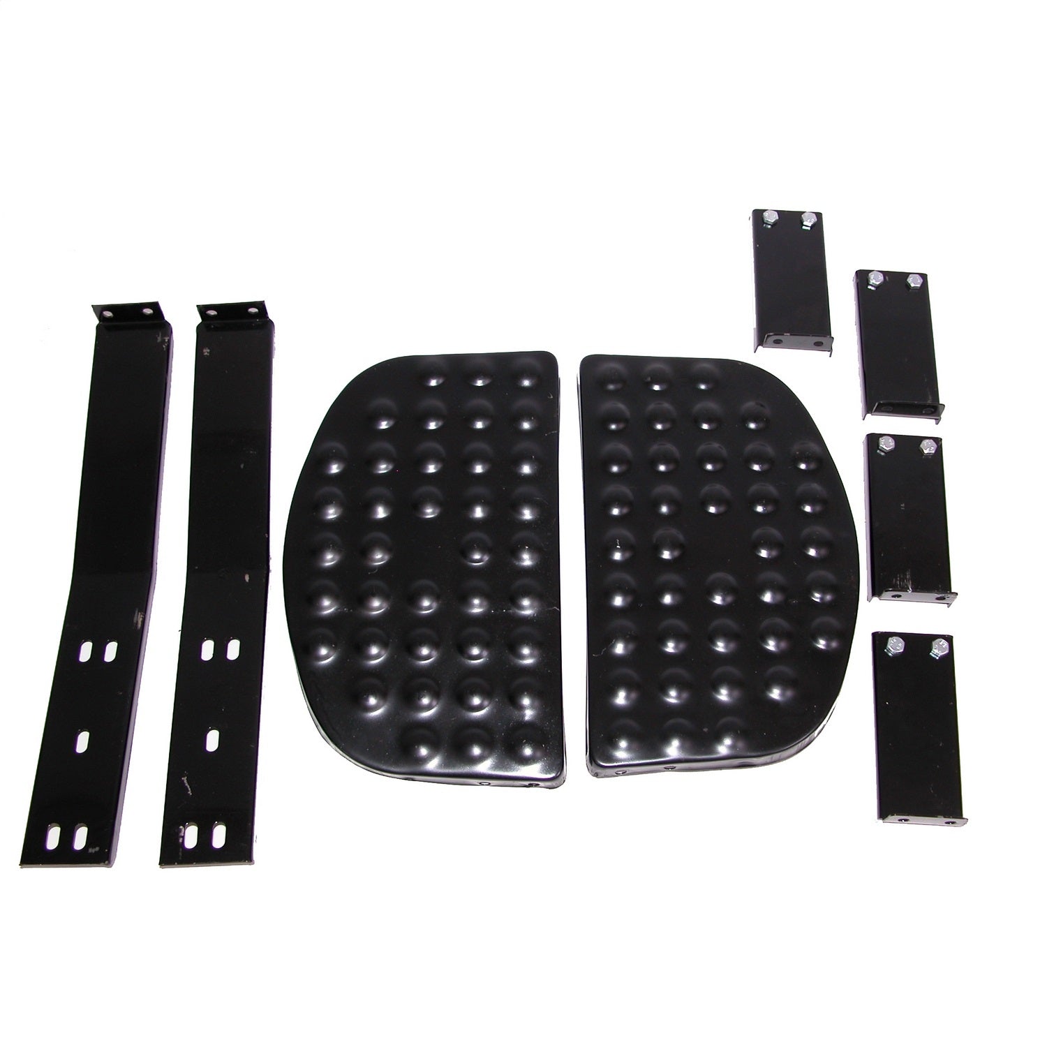 Omix 12025.34 Side Step; Pair; Black; Omix 12025.34