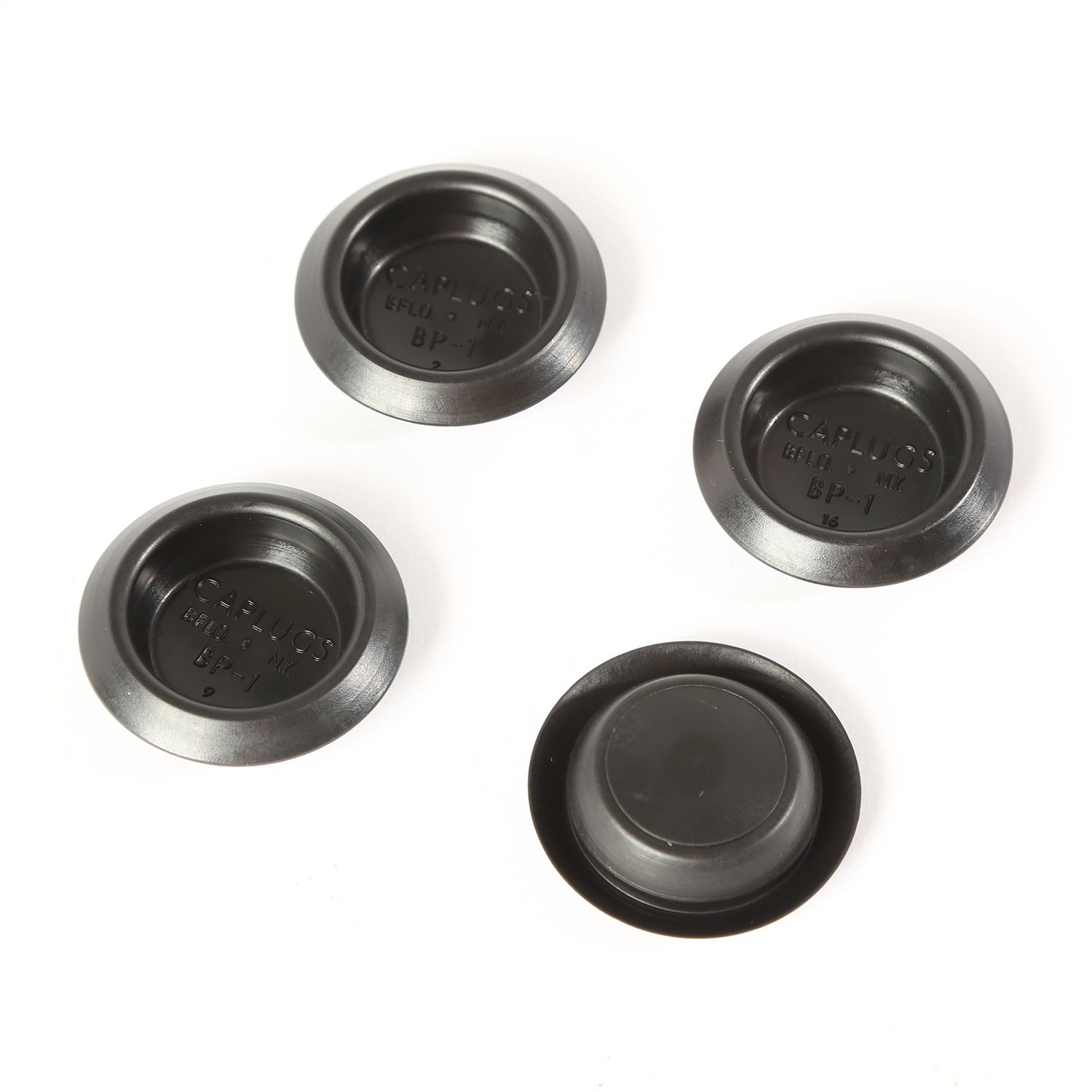 Omix 12029.21 Floor Drain Plug Kit; 1 in.; 4 pc.; Omix 12029.21