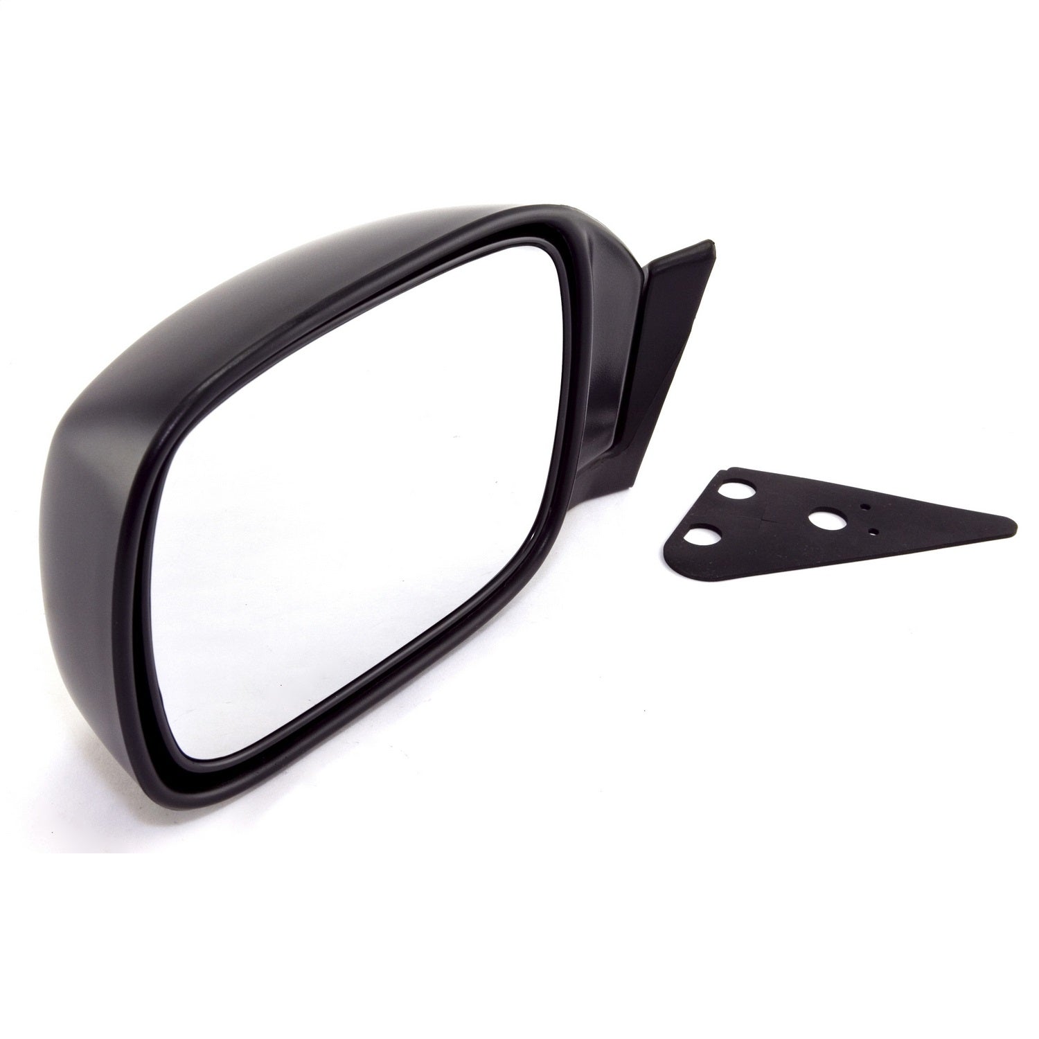Omix 12035.17 Door Mirror; Left; Power; Black Folding; Features Manual Remote Control; Omix 12035.17
