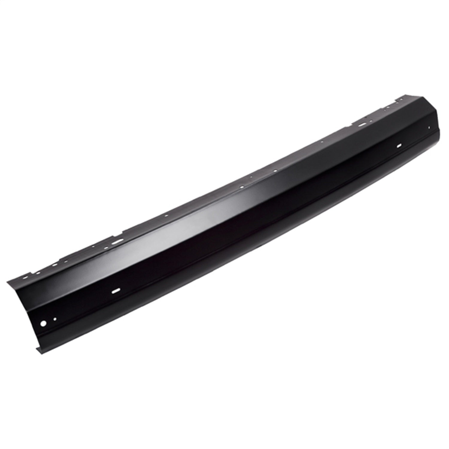 Omix 12035.44 Bumper-Front; Black; Stock Replacement; Omix 12035.44