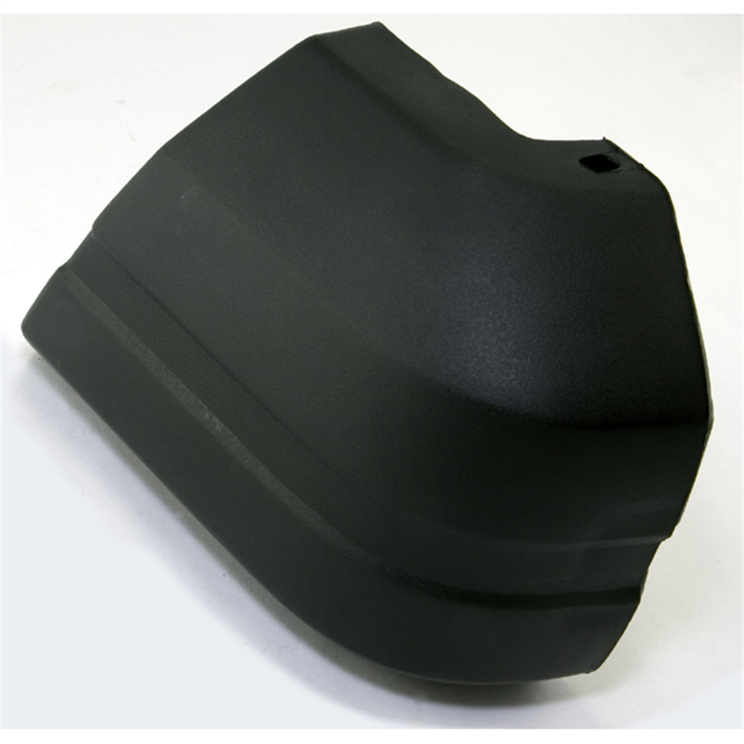 Omix 12035.47 Bumper End Cap; Front Left; Black; Omix 12035.47