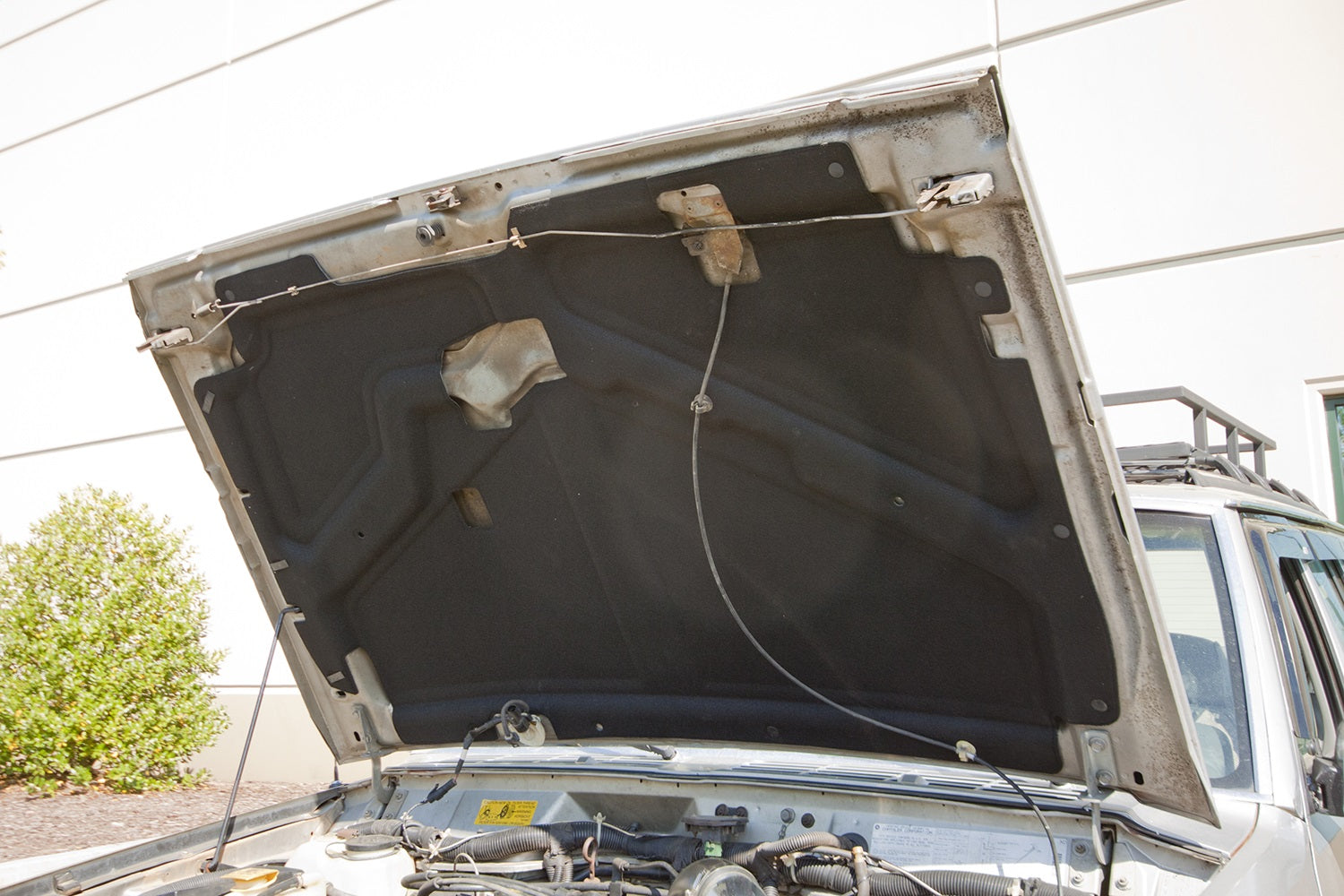 Omix 12035.56 Underhood Insulation Liner; Black; Durable Construction For Extended Life; Omix 12035.56
