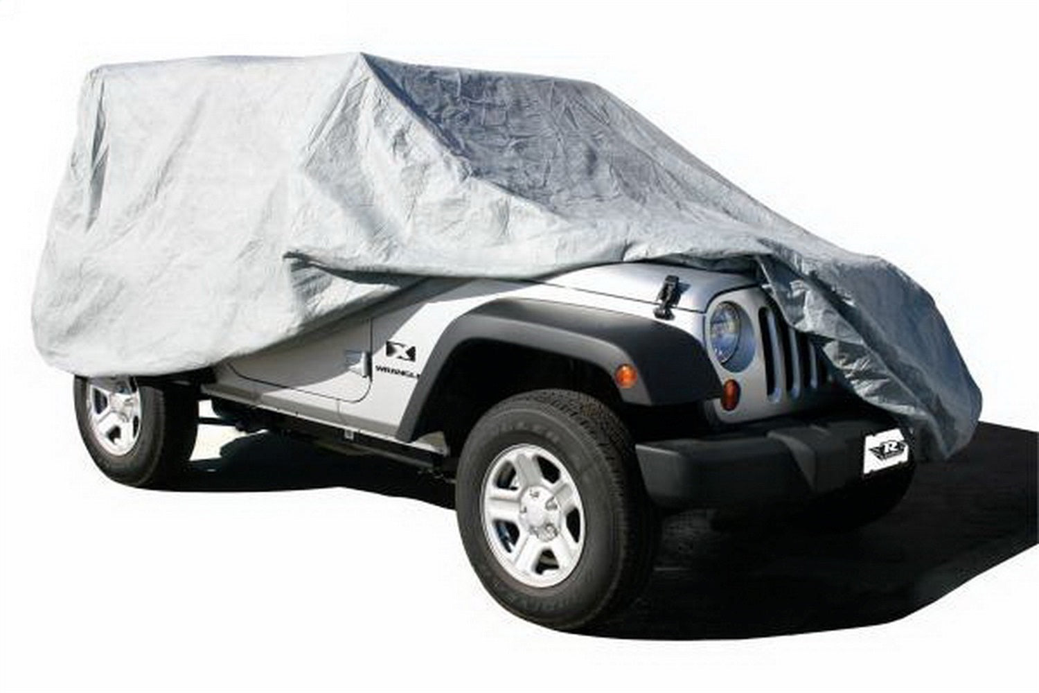 Rampage 1204 Custom Car Cover; 4 Layer; Gray; Incl. Lock; Cable; Storage Bag; Rampage 1204