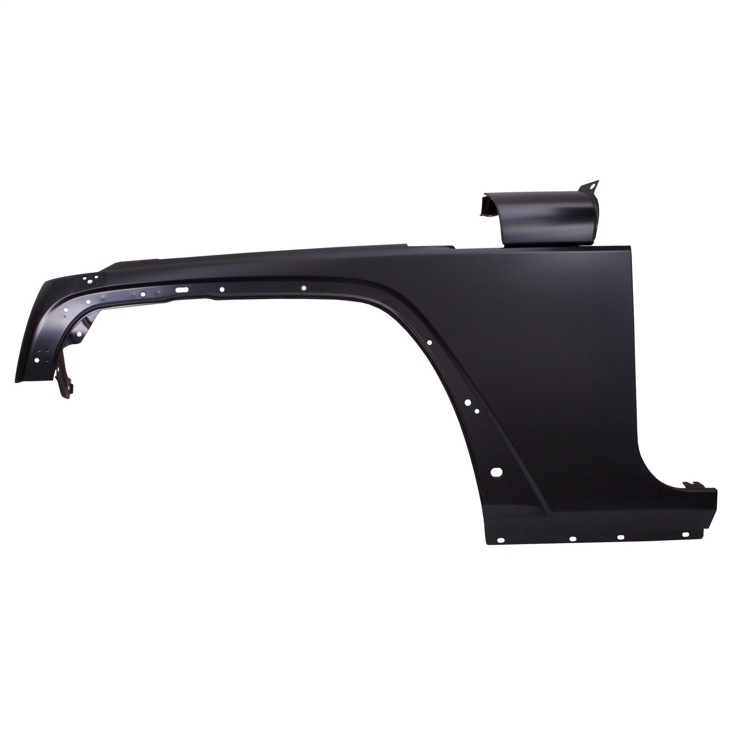 Omix 12040.03 Fender; Front Left; Black; Replacement; Omix 12040.03