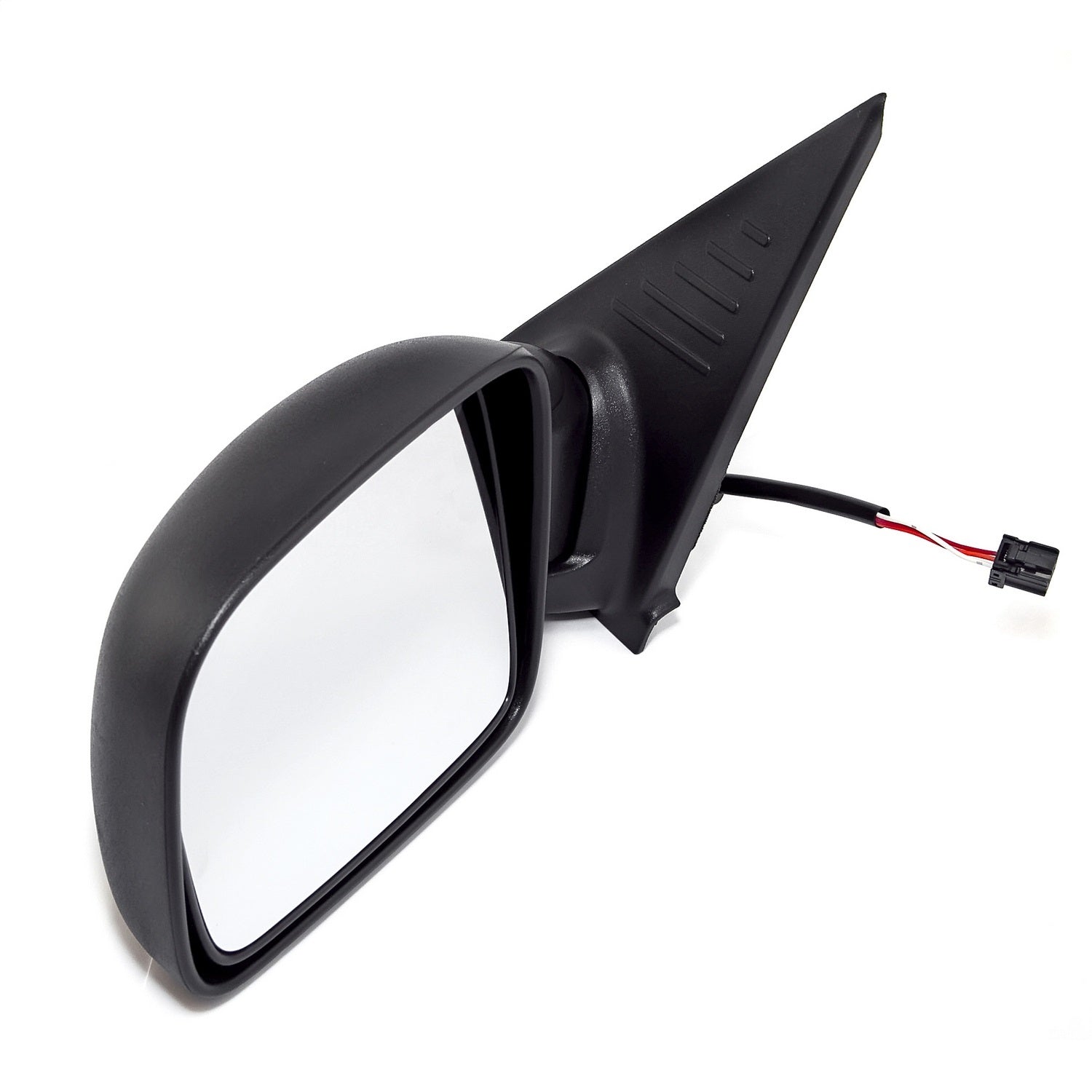 Omix 12042.13 Door Mirror; Left; Power; Folding; Black; Omix 12042.13