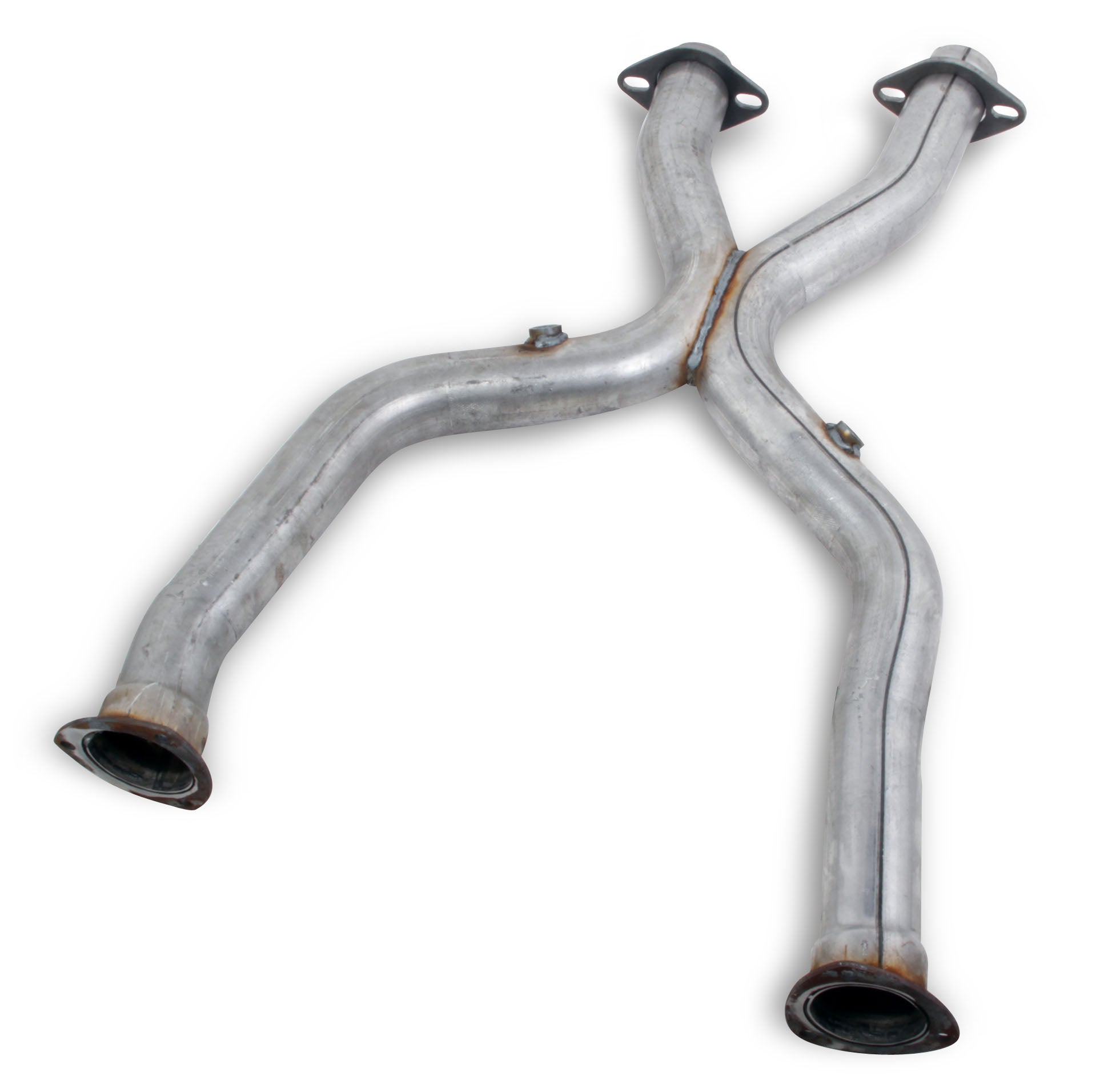 FlowTech 12114YFLT X-Pipe Kit; 16 Gauge Aluminized Tubing; For Use w/PN[12114FLT]; FlowTech 12114YFLT
