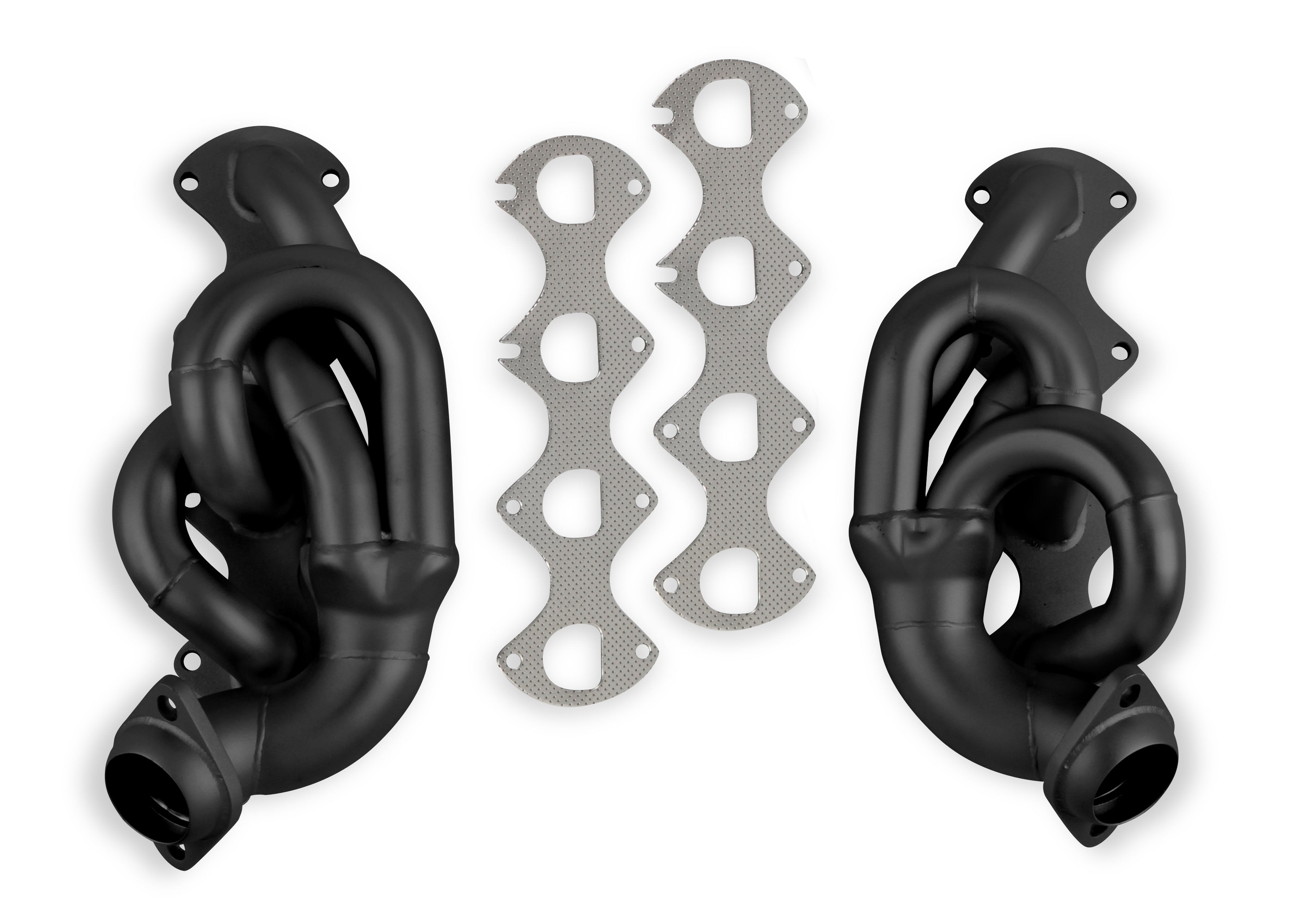 Flowtech Shorty Headers - Black Painted