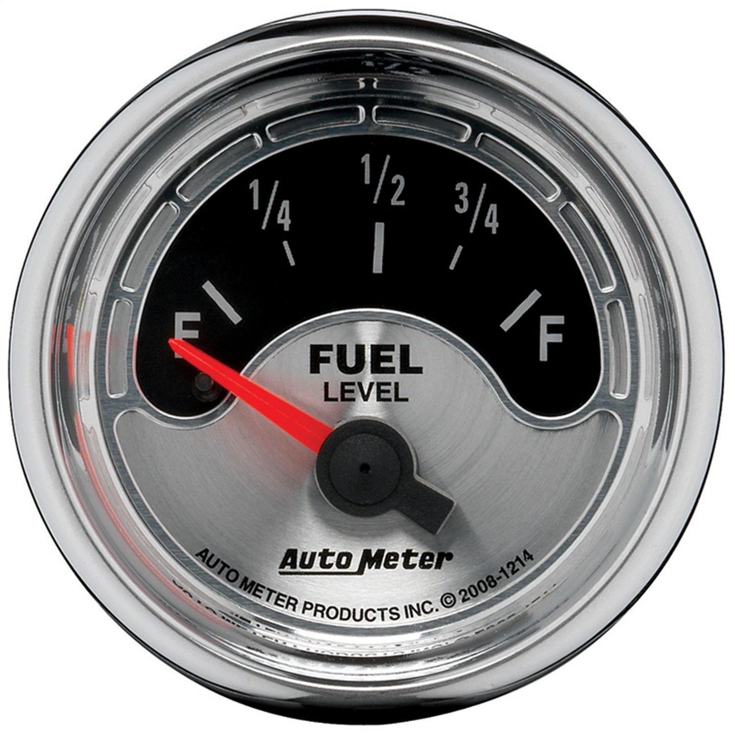AutoMeter 1214 GAUGE; FUEL LEVEL; 2 1/16in.; 0OE TO 90OF; ELEC; AMERICAN MUSCLE AutoMeter 1214