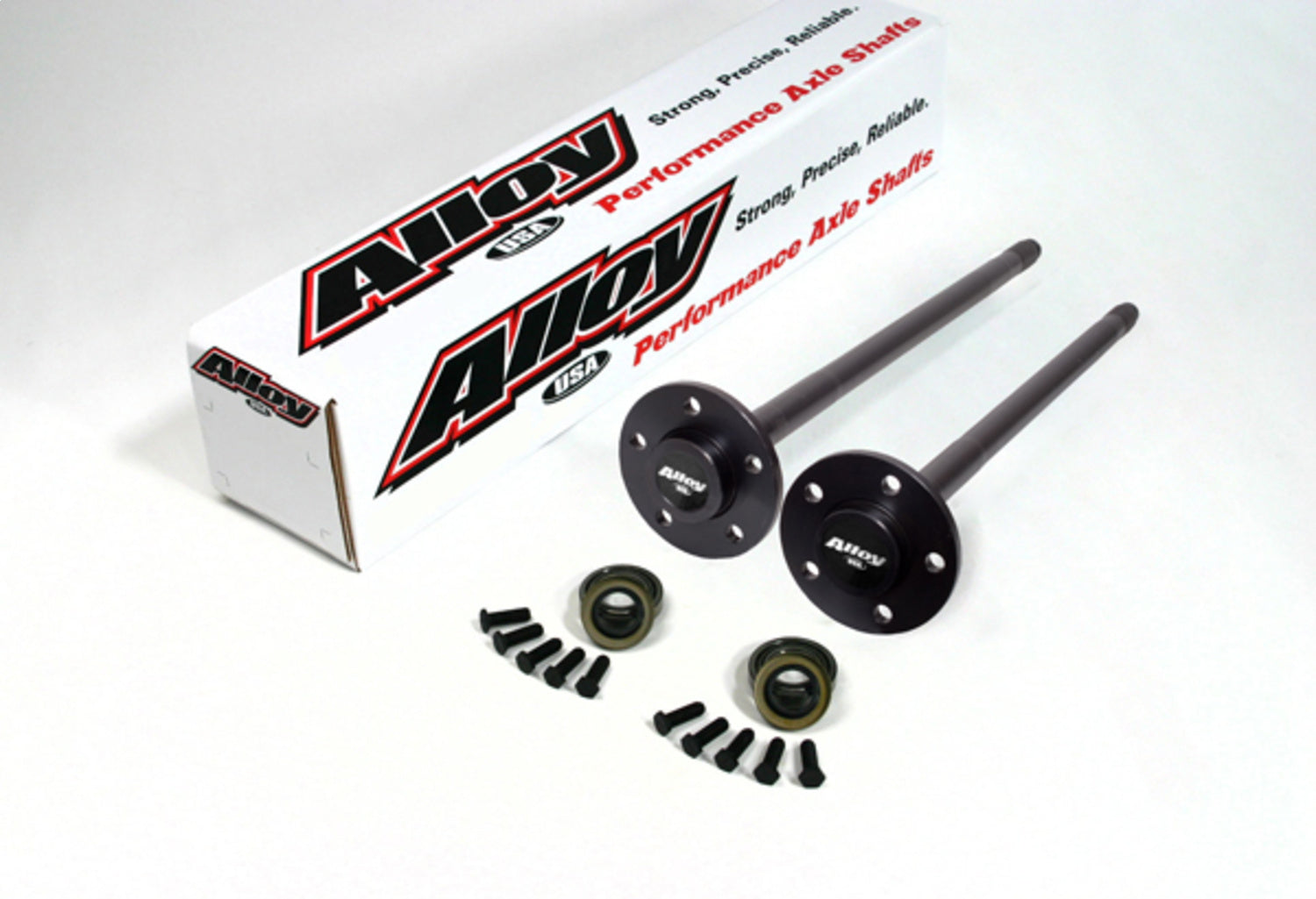 Alloy USA 12201 Alloy USA Axle Kit; Rear; Fits Dana 35 Axles; 27 Spline; 4140 Chromoly; Alloy USA 12201