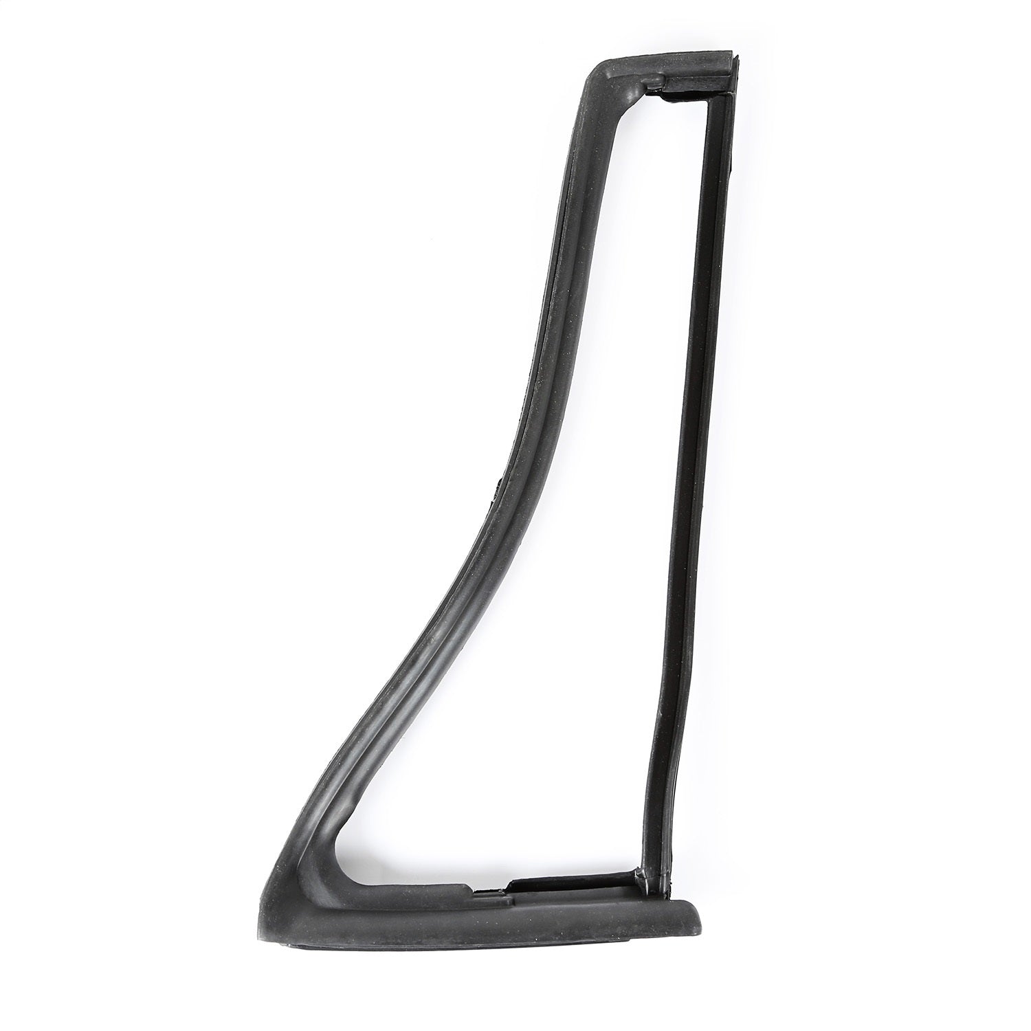 Omix 12302.09 Vent Window Seal; Front Left; Rubber; Smooth Finish; Omix 12302.09