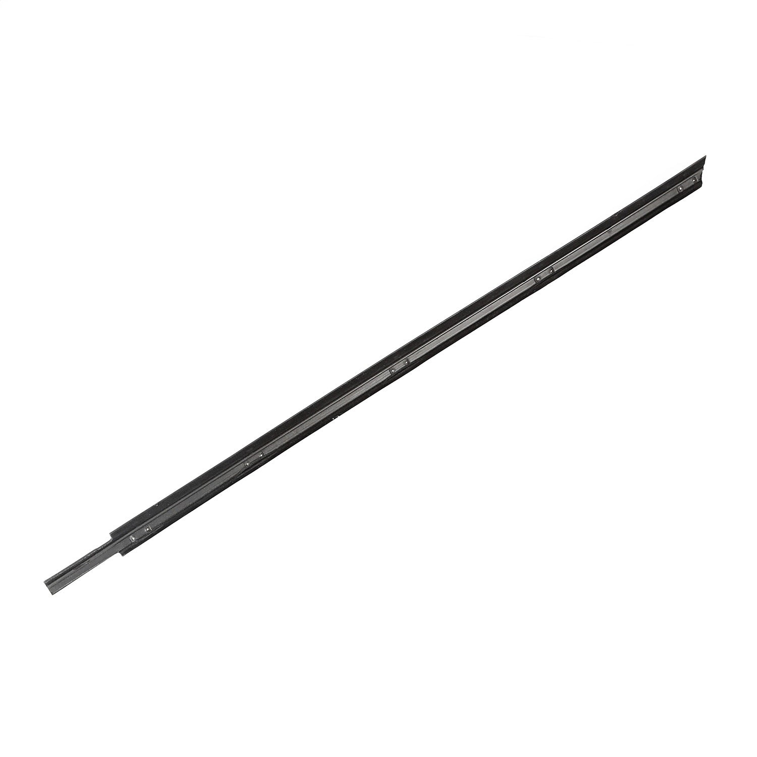 Omix 12303.17 Door Glass Seal; Right Outer; Rubber; Omix 12303.17