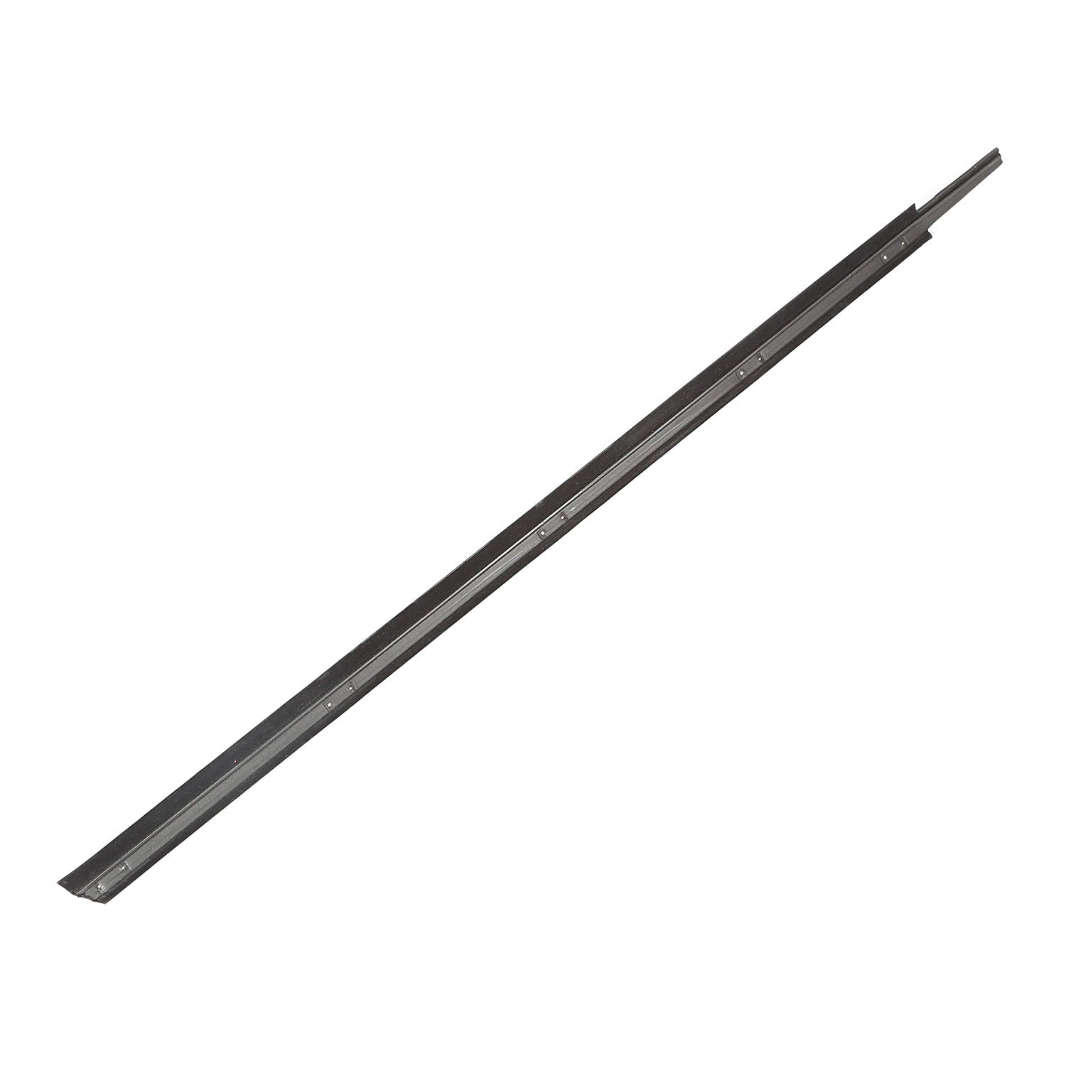 Omix 12303.18 Door Glass Seal; Left Outer; Rubber; Omix 12303.18