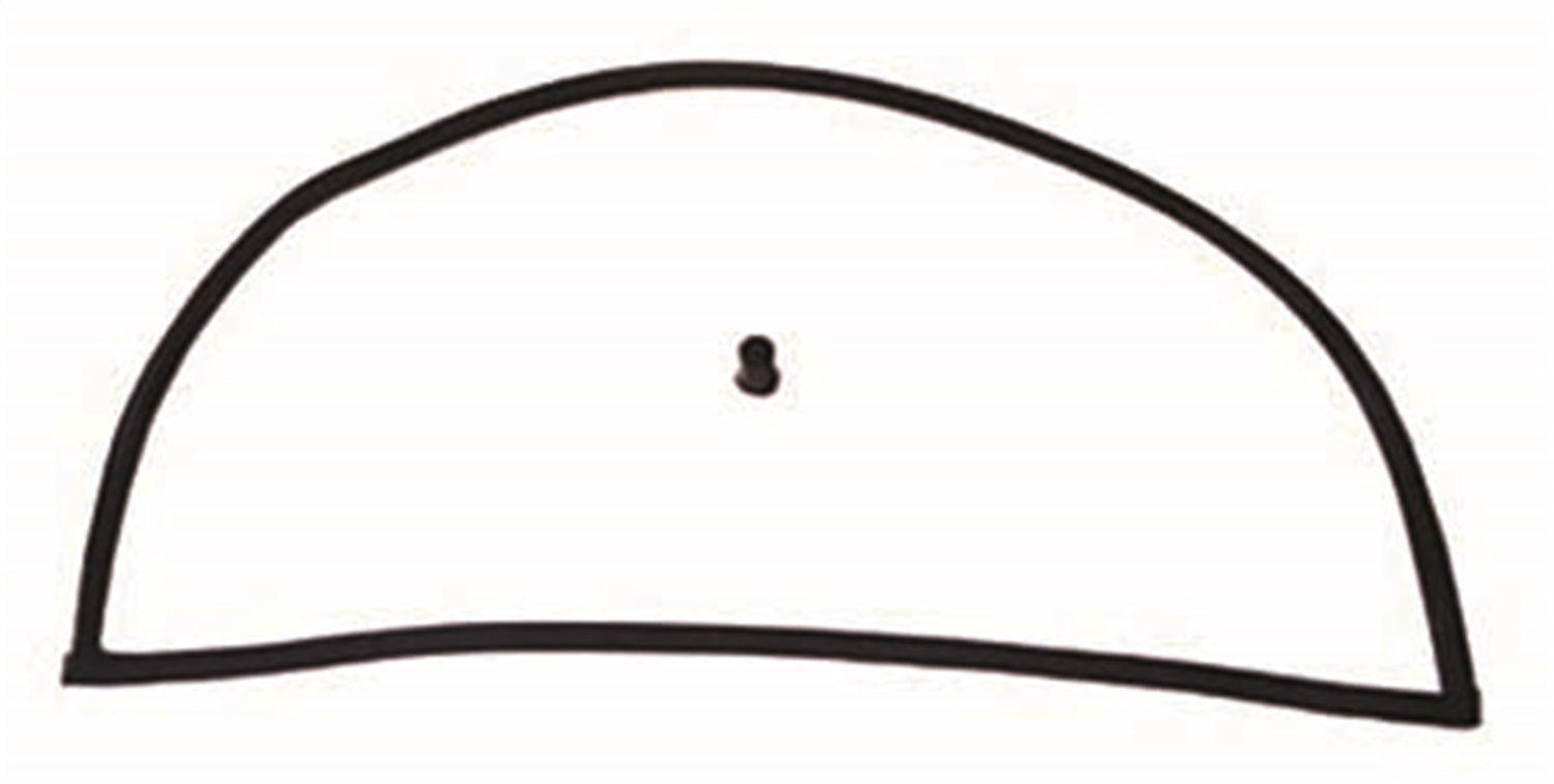 Omix 12304.02 Liftgate Glass Seal; Inner; Rubber; Omix 12304.02