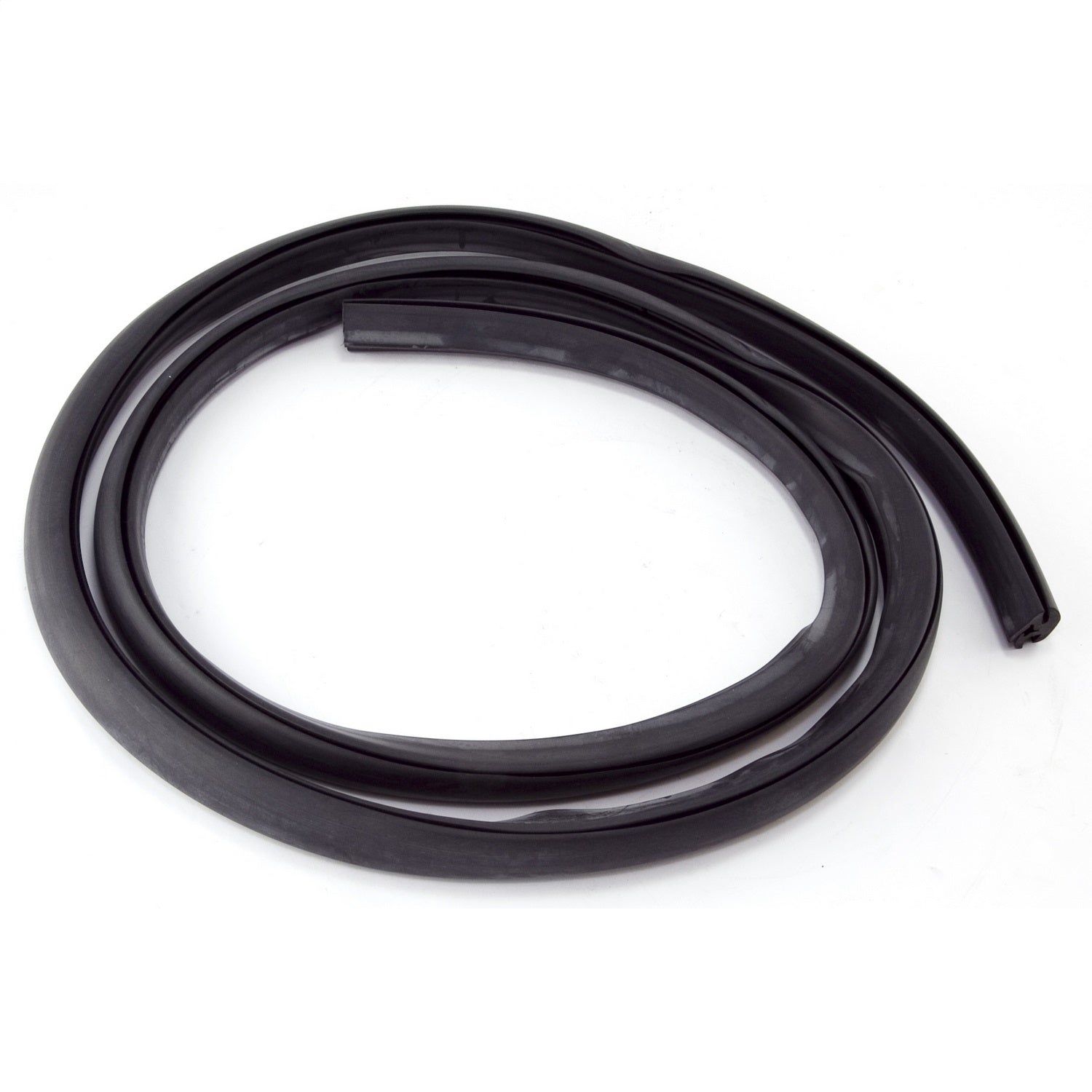 Omix 12304.03 Hard Top Window Glass Seal; Rear Left; Rubber; Omix 12304.03