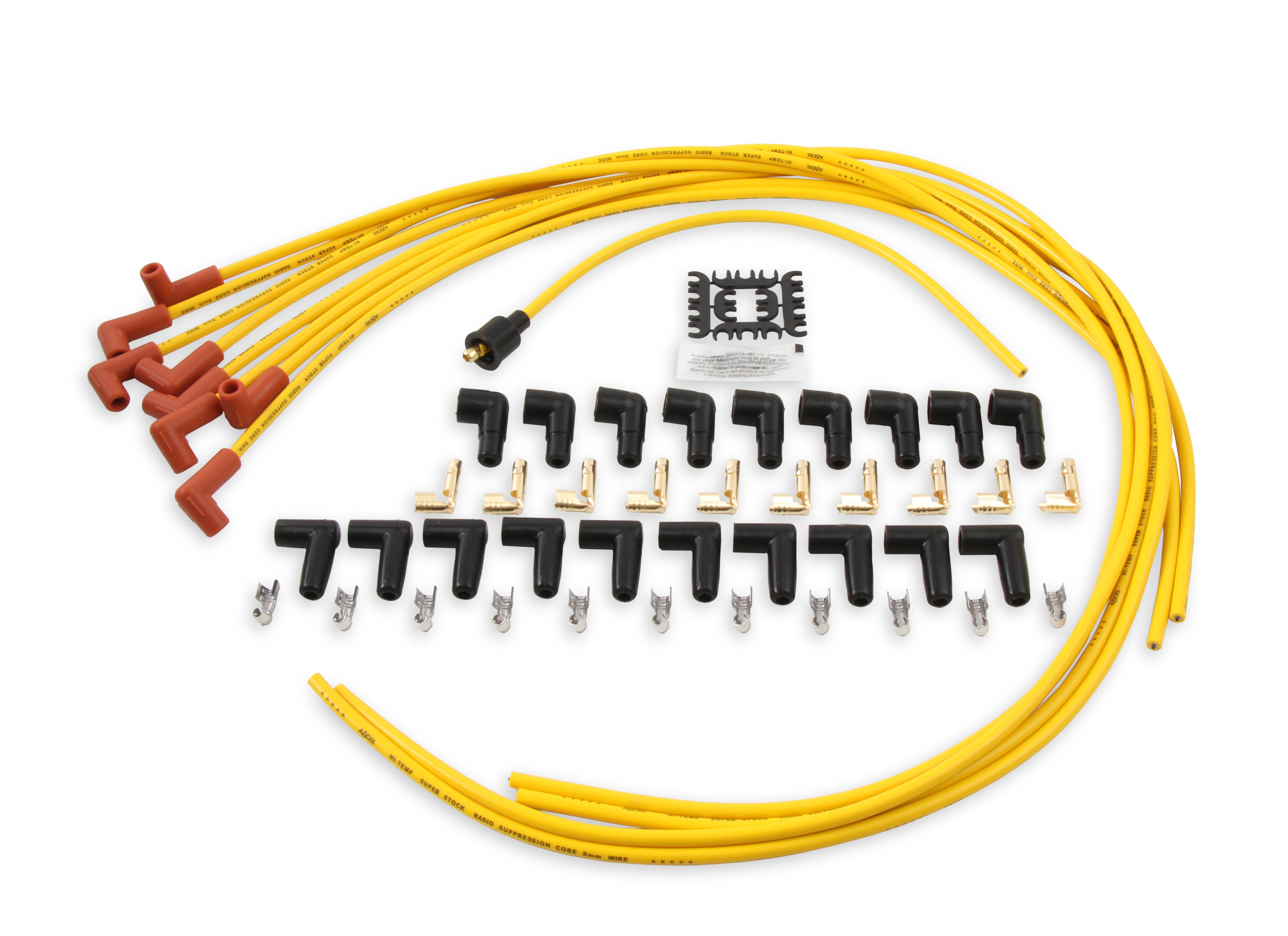 ACCEL 4041 Universal Fit Spark Plug Wire Set ACCEL 4041
