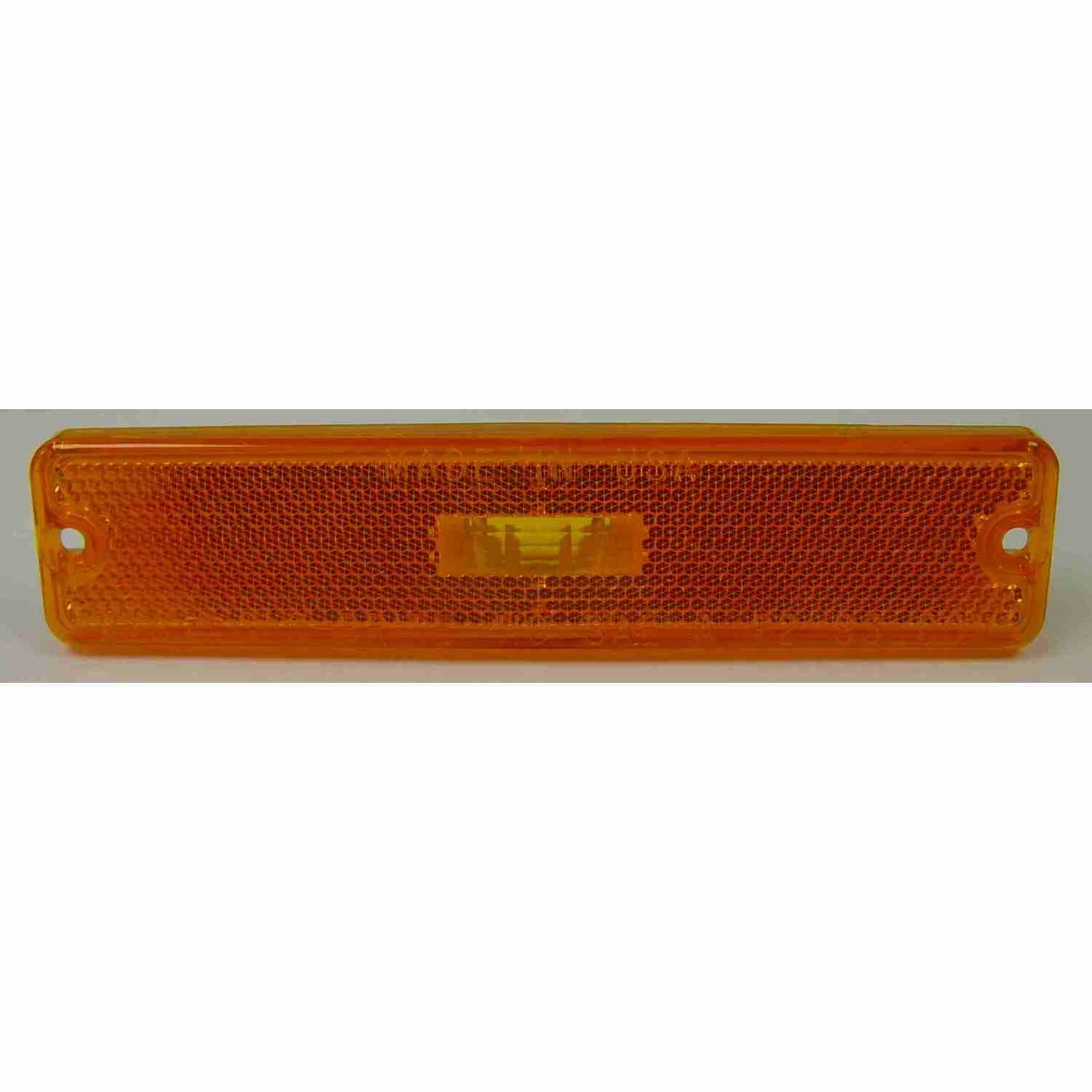 Omix 12401.06 Side Marker Light; Front; Amber; Omix 12401.06